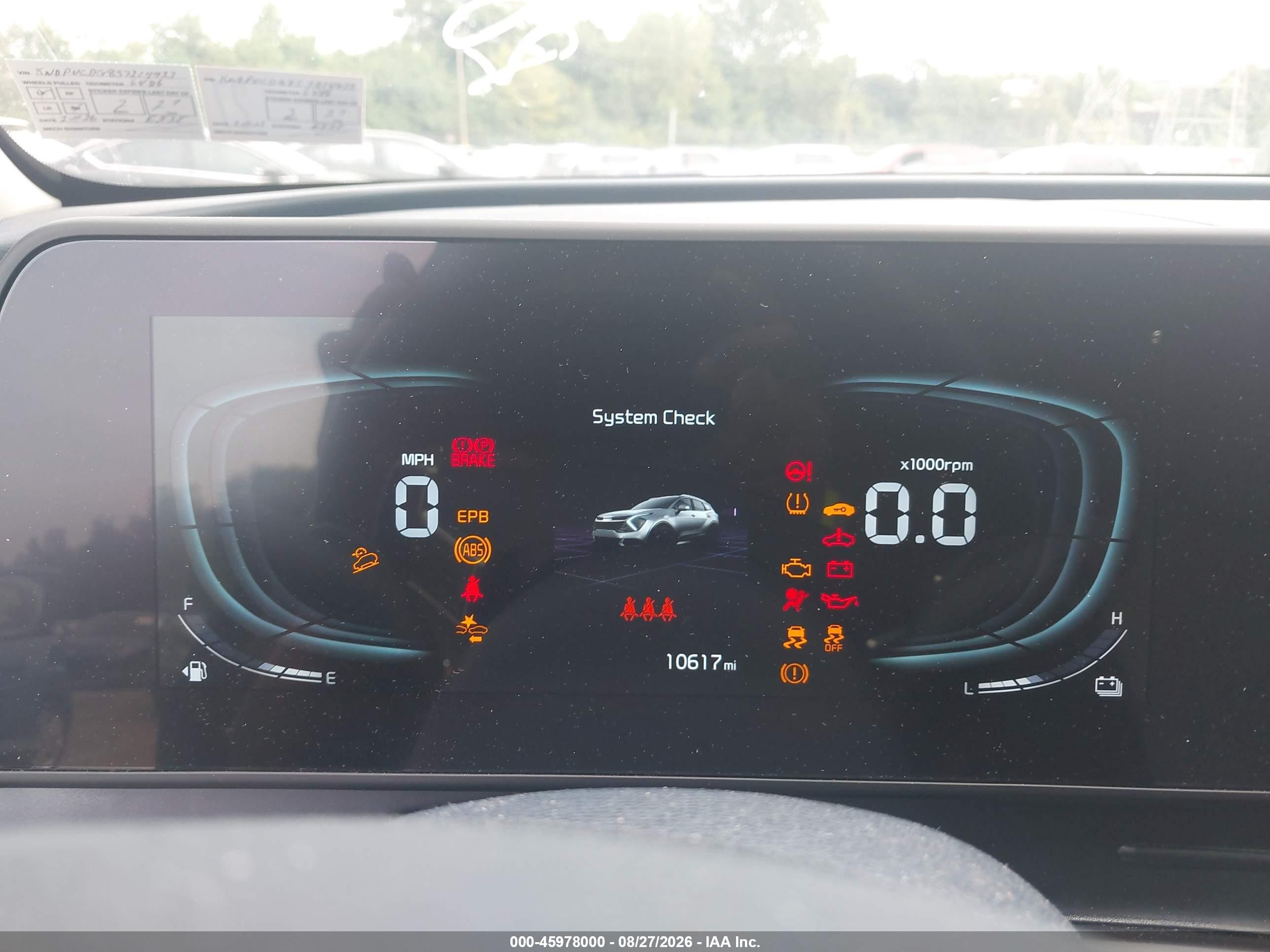 2025 Kia Sportage Hybrid Ex Blue vin: KNDPVCDG8S7214933
