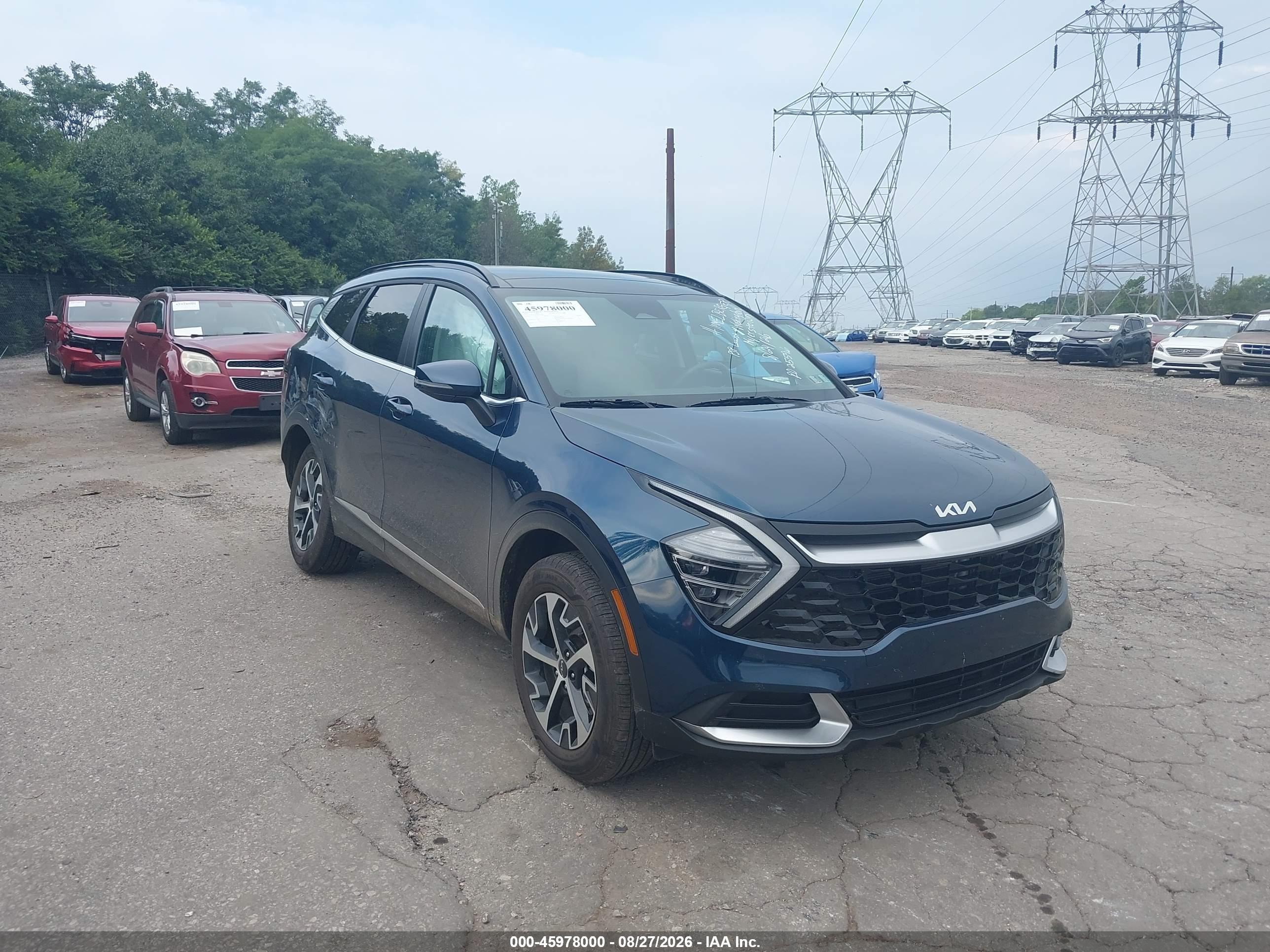 2025 Kia Sportage Hybrid Ex Blue vin: KNDPVCDG8S7214933