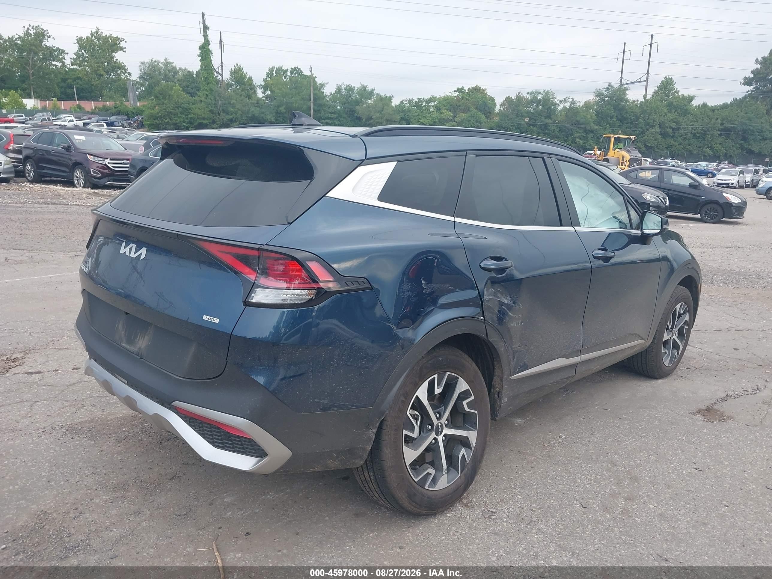 2025 Kia Sportage Hybrid Ex Blue vin: KNDPVCDG8S7214933