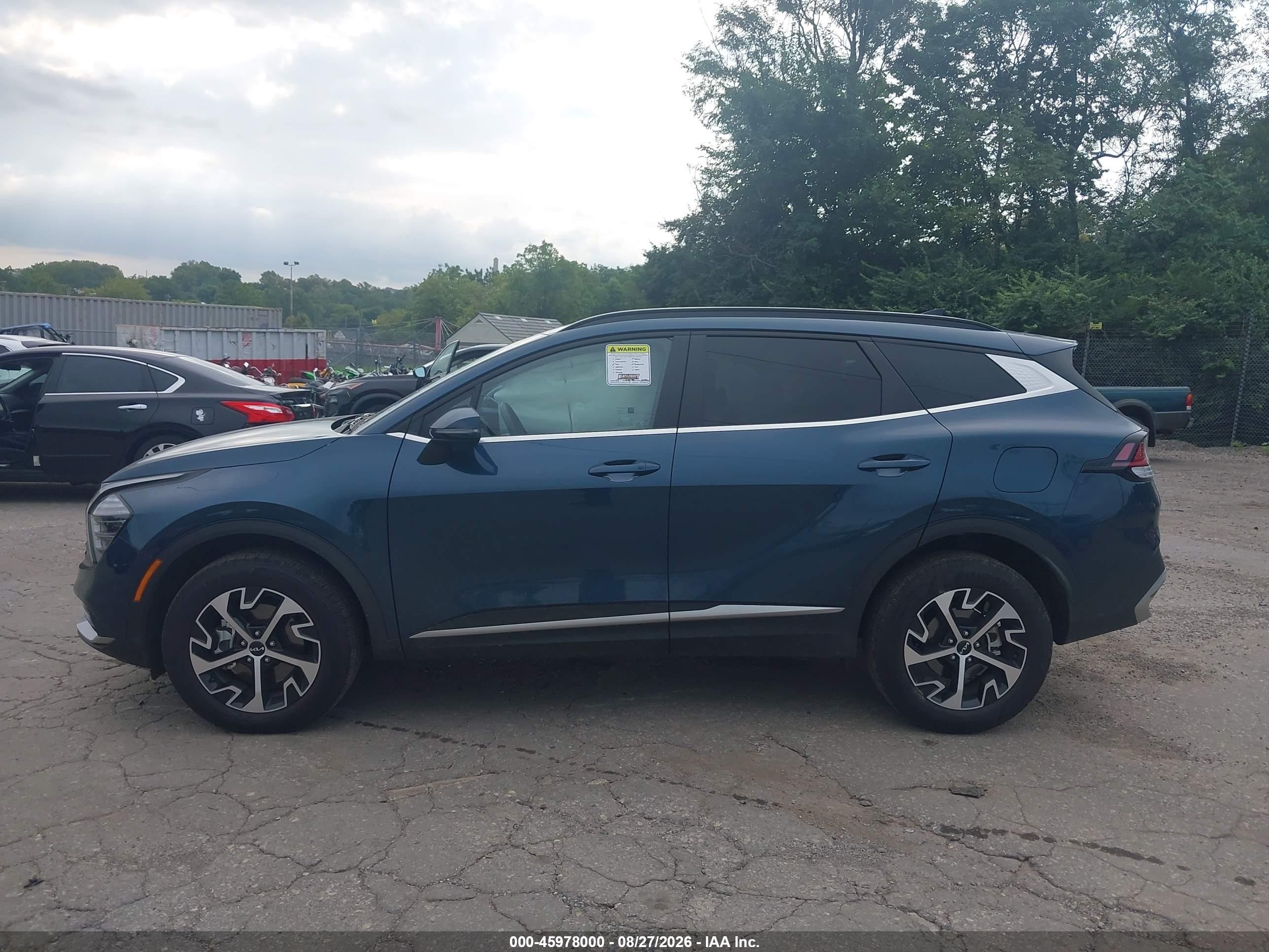 2025 Kia Sportage Hybrid Ex Blue vin: KNDPVCDG8S7214933