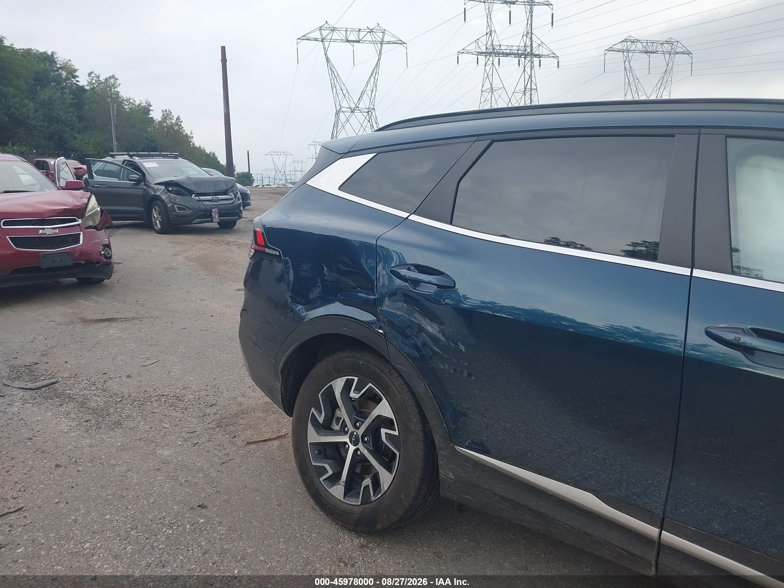 2025 Kia Sportage Hybrid Ex Blue vin: KNDPVCDG8S7214933