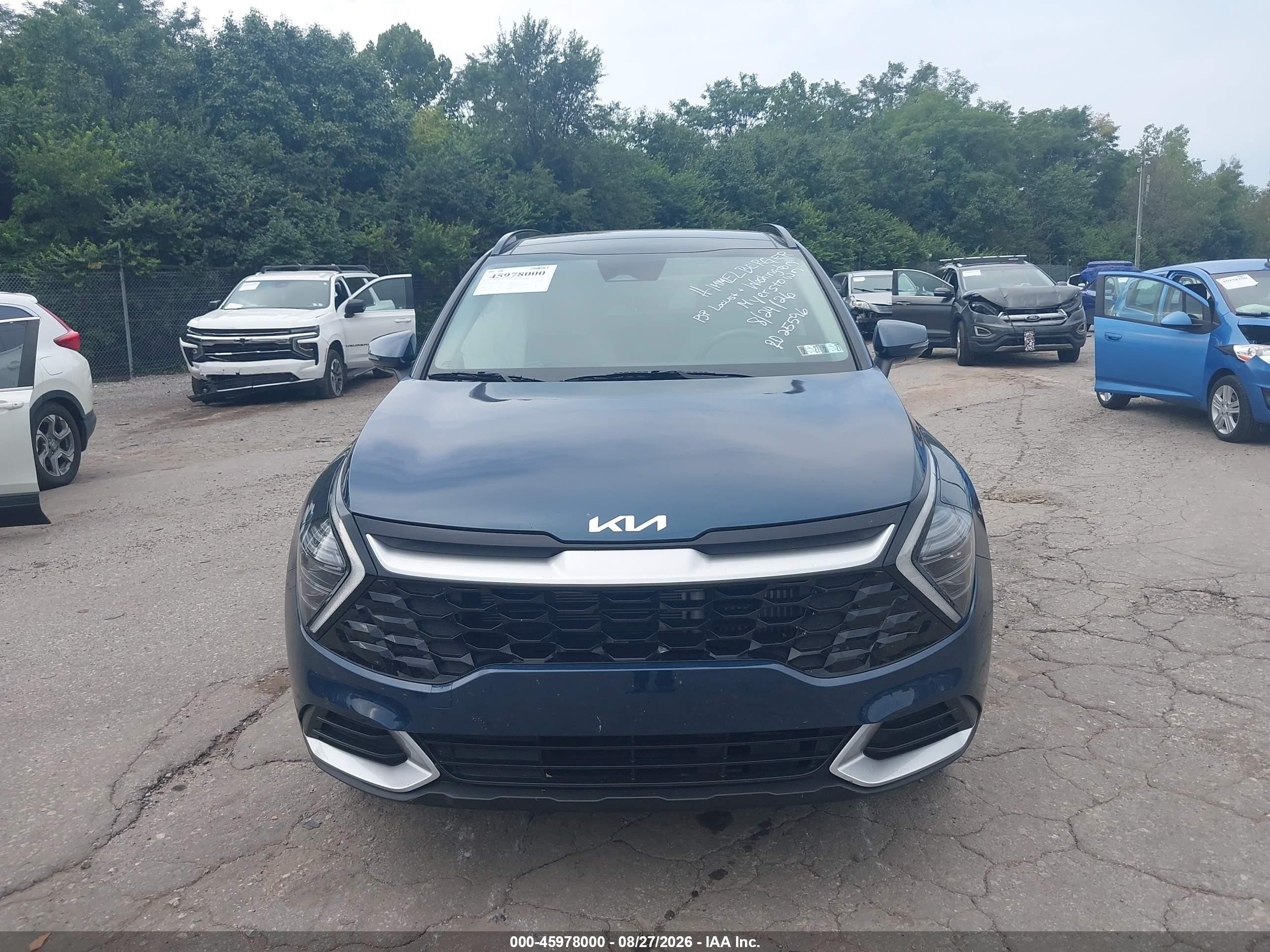 2025 Kia Sportage Hybrid Ex Blue vin: KNDPVCDG8S7214933