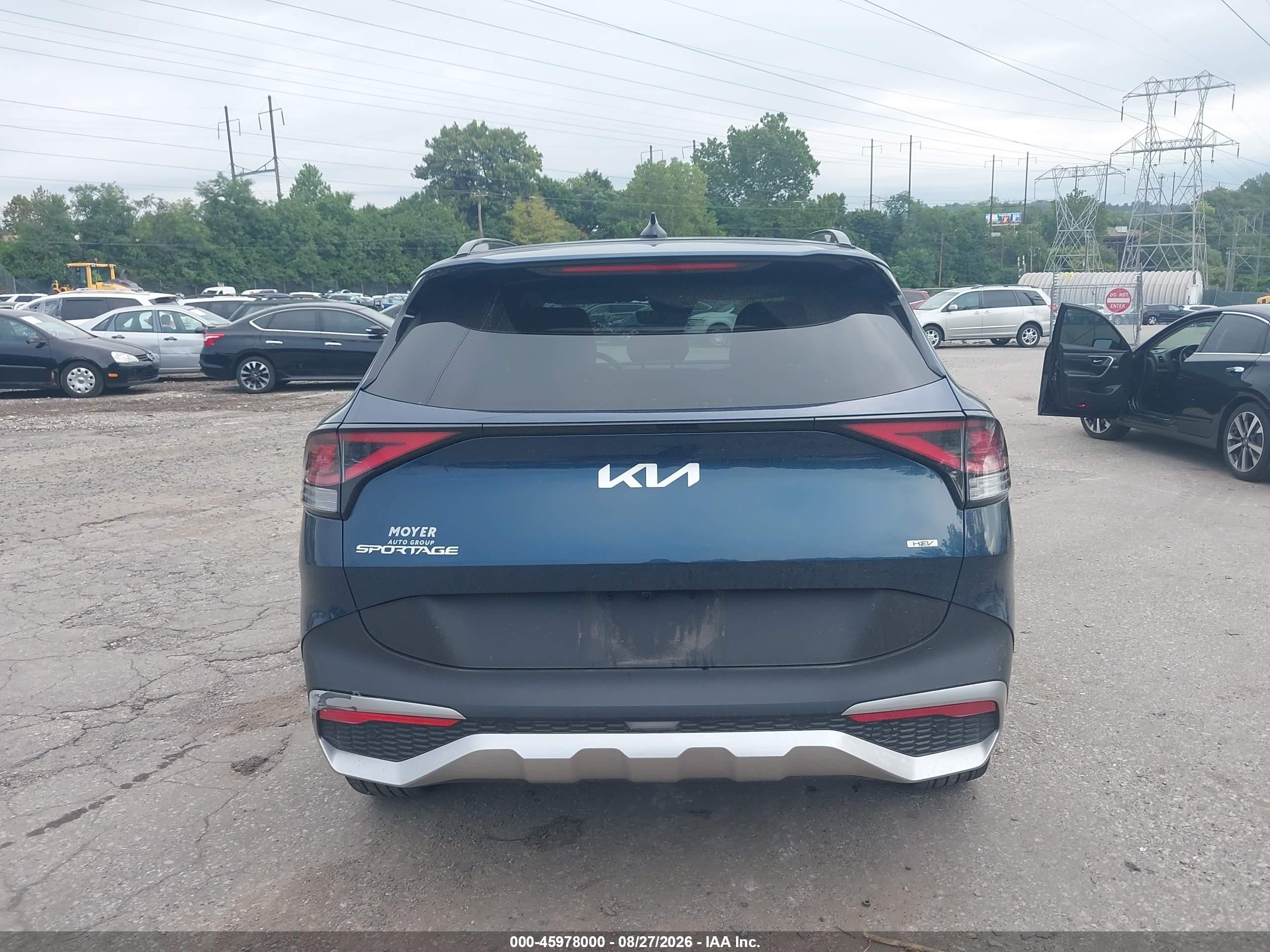 2025 Kia Sportage Hybrid Ex Blue vin: KNDPVCDG8S7214933