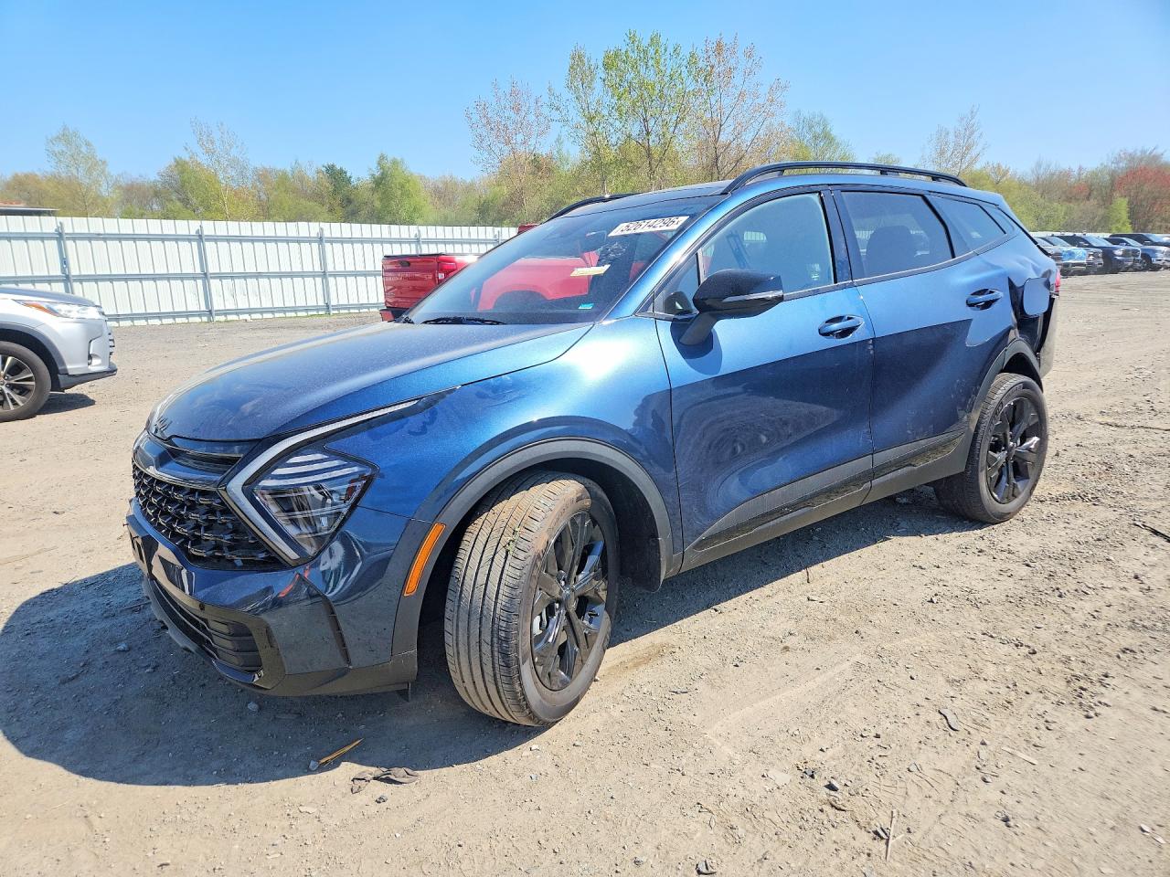 2025 Kia Sportage X Line Blue vin: KNDPYDDH4S7245537