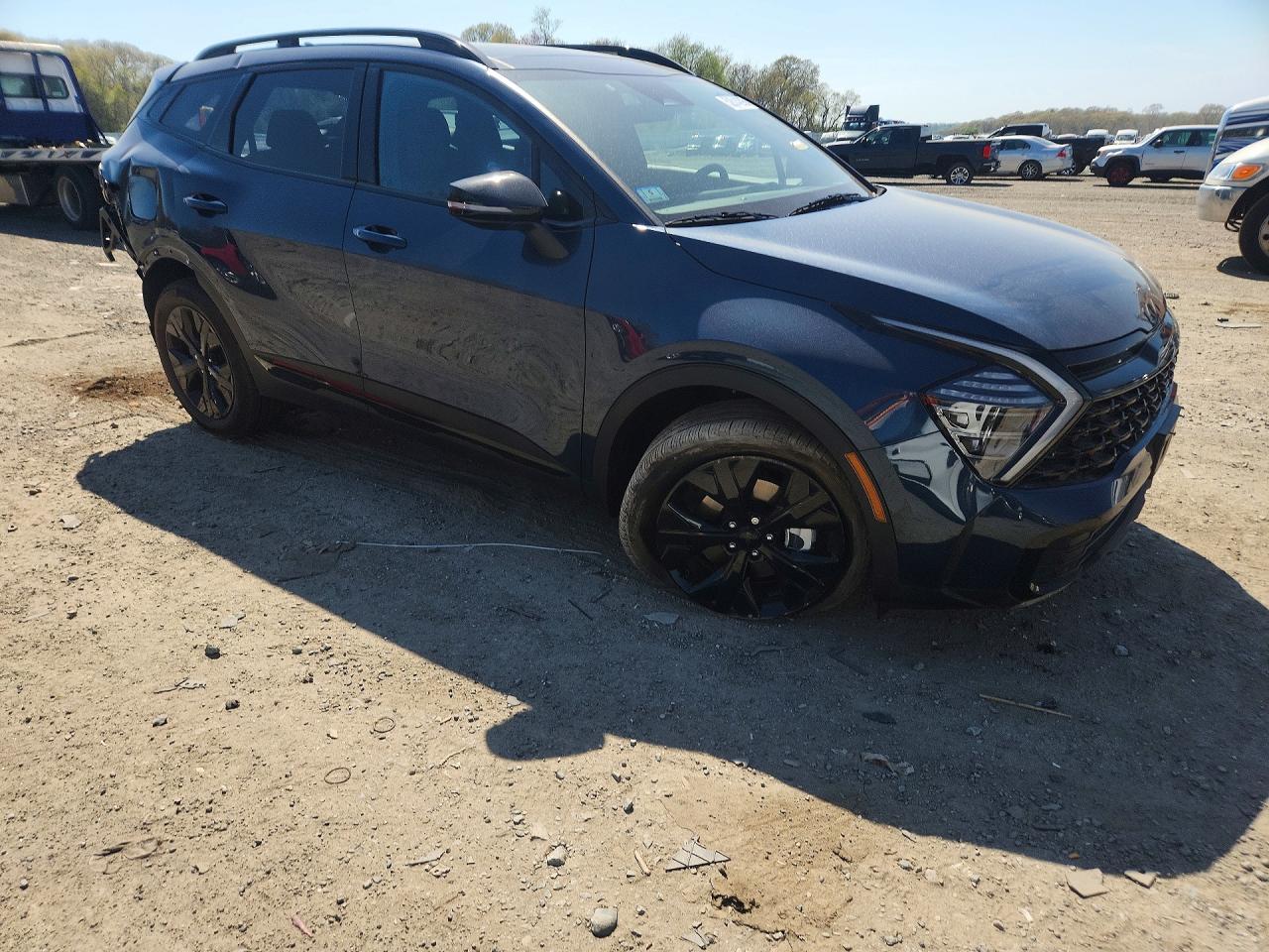 2025 Kia Sportage X Line Blue vin: KNDPYDDH4S7245537