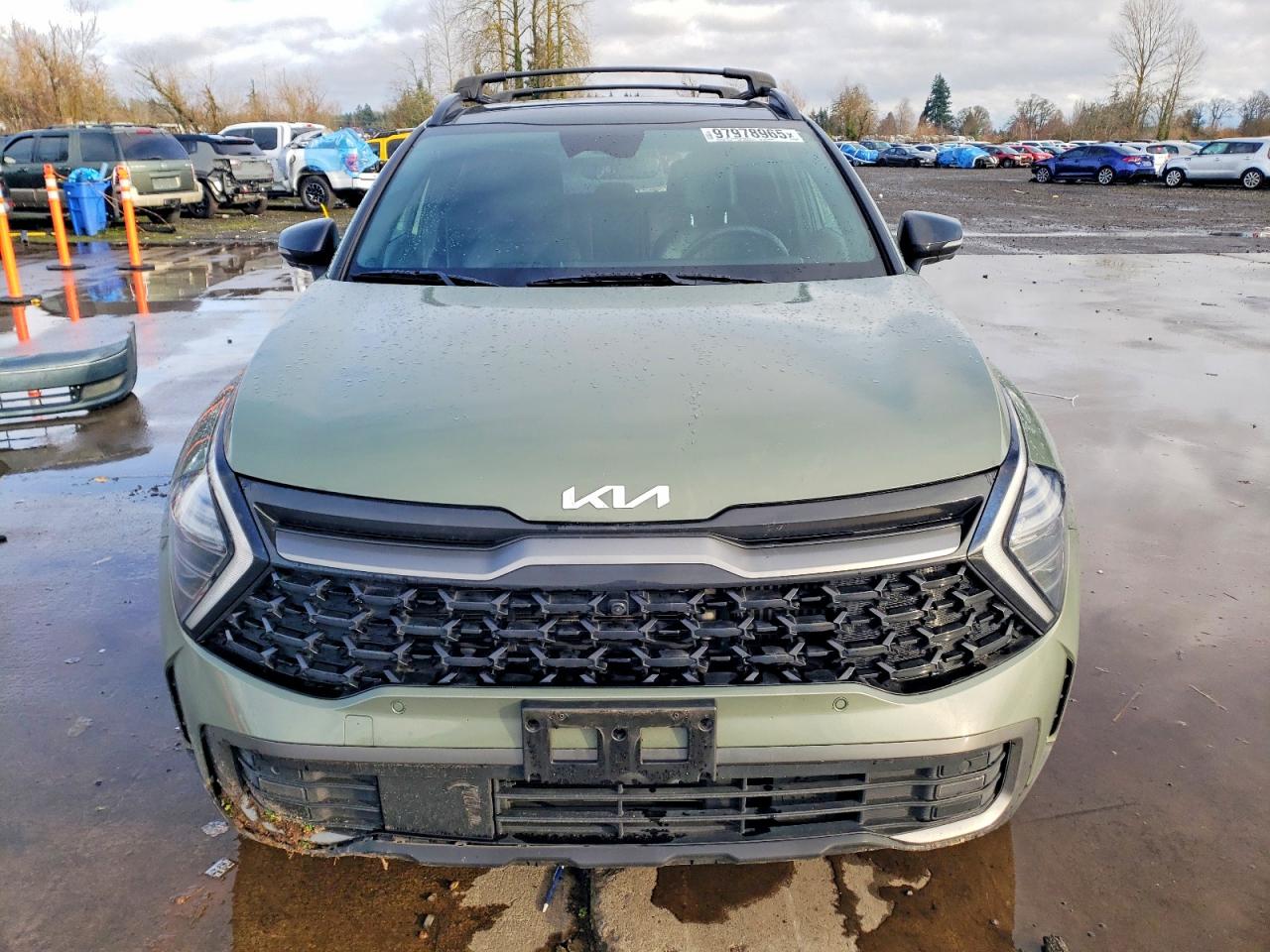 2023 Kia Sportage X-line Prestige Зеленый vin: KNDPZDAH1P7097016