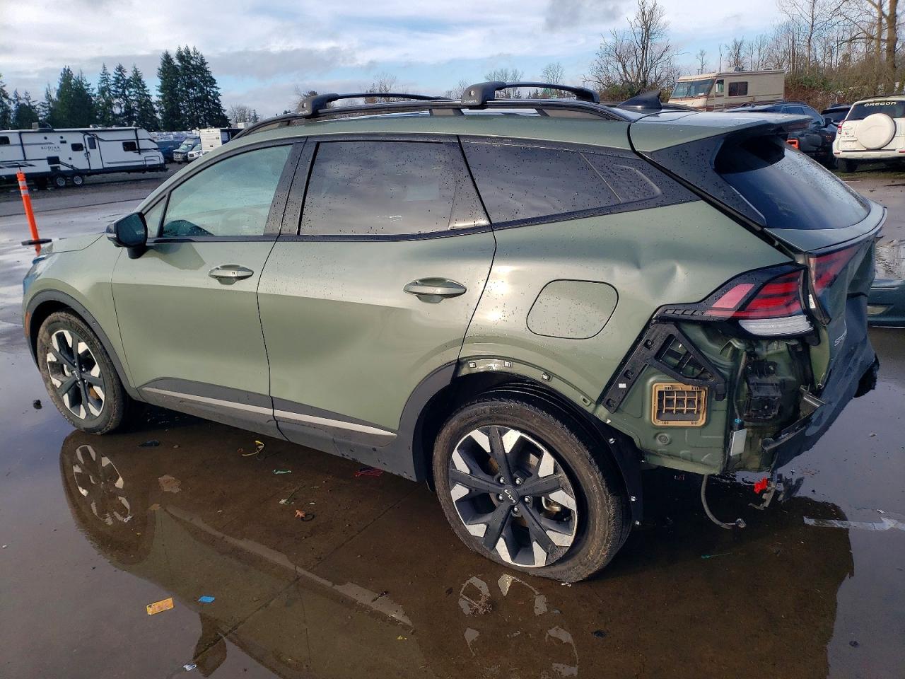 2023 Kia Sportage X-line Prestige Зеленый vin: KNDPZDAH1P7097016