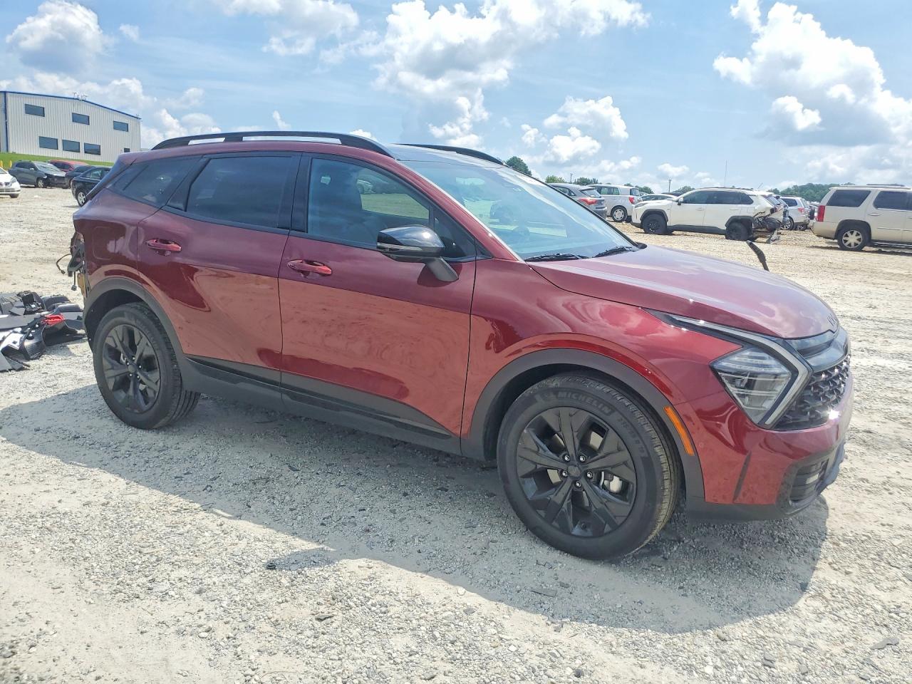 2025 Kia Sportage X-line Prestige Burgundy vin: KNDPZDDH3S7213479