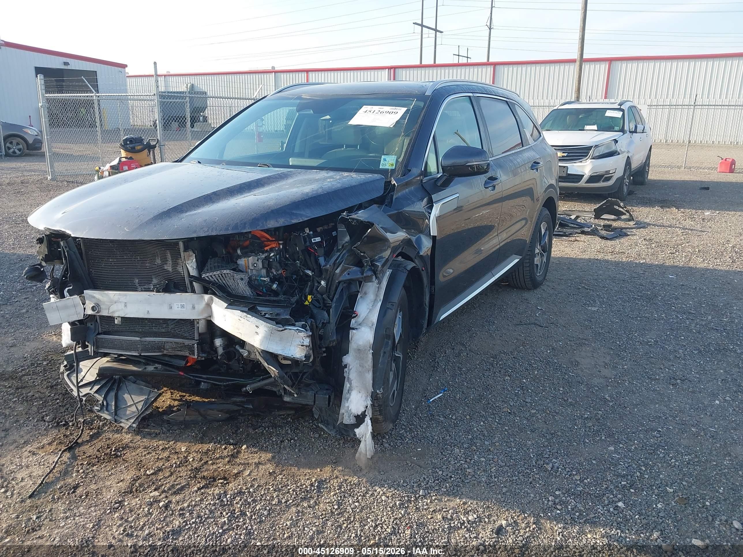 2021 Kia Sorento Hybrid S Gray vin: KNDRG4LG0M5024505