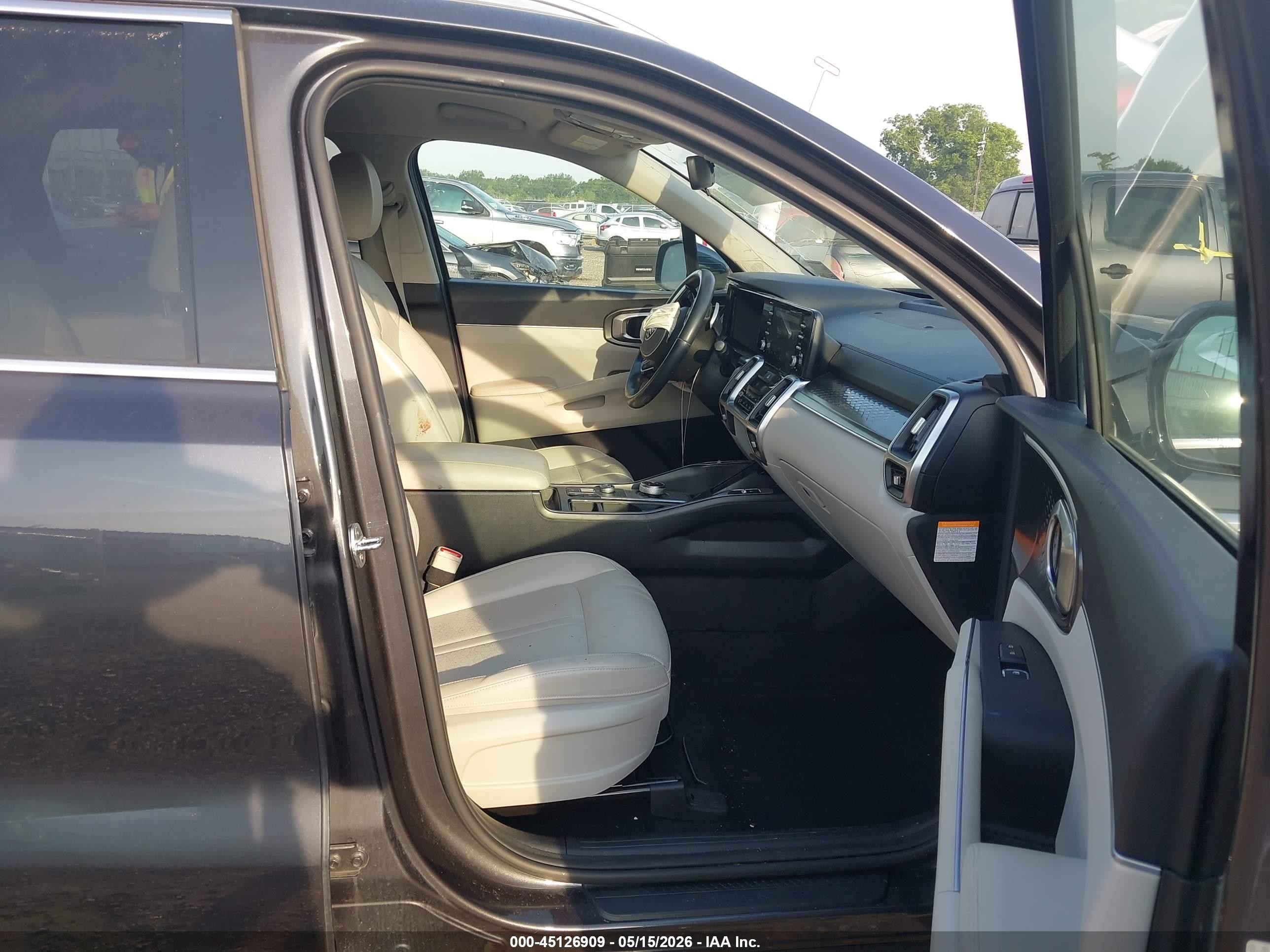 2021 Kia Sorento Hybrid S Gray vin: KNDRG4LG0M5024505