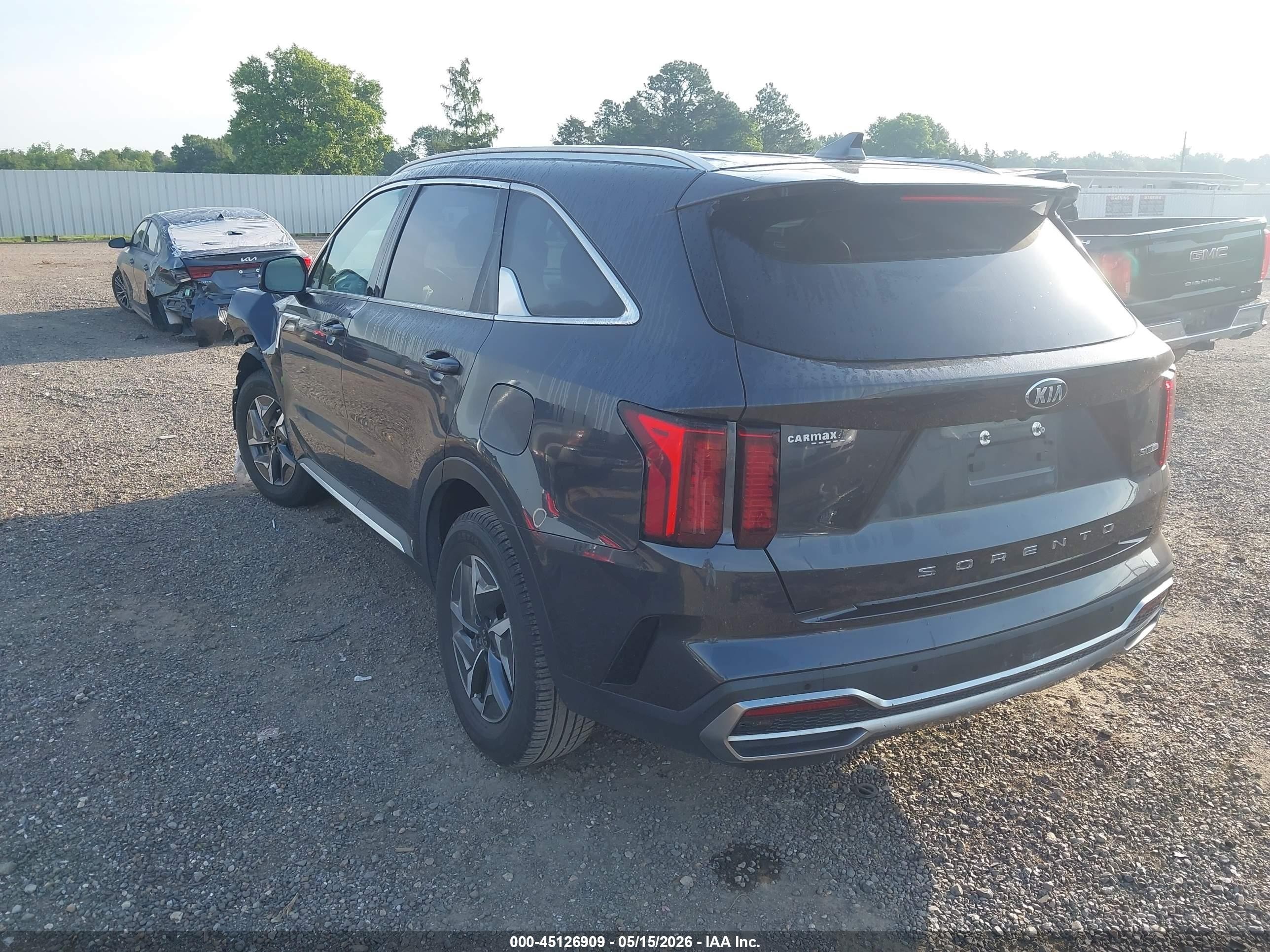 2021 Kia Sorento Hybrid S Gray vin: KNDRG4LG0M5024505