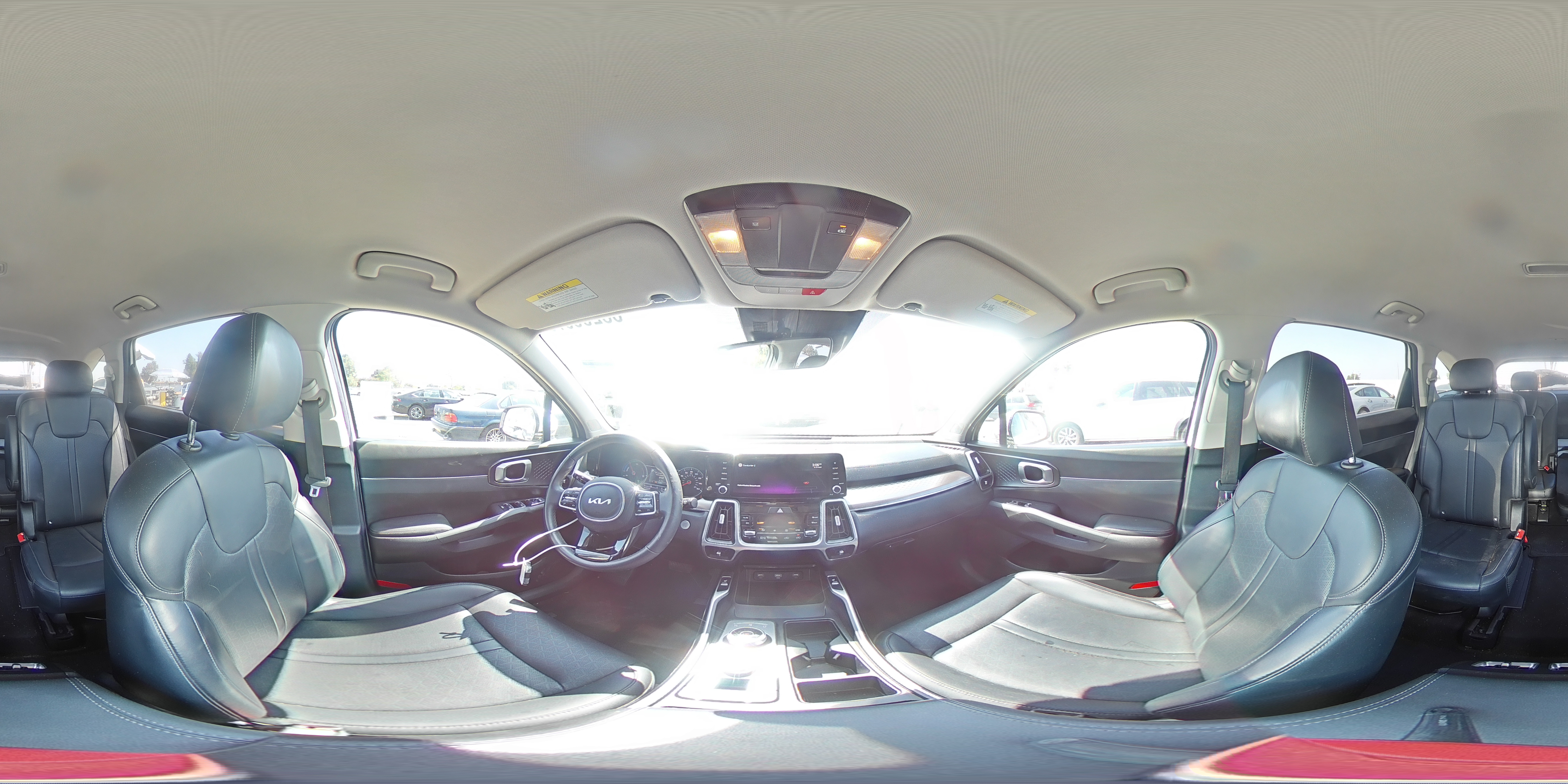 2022 Kia Sorento S White vin: KNDRG4LG8N5110226