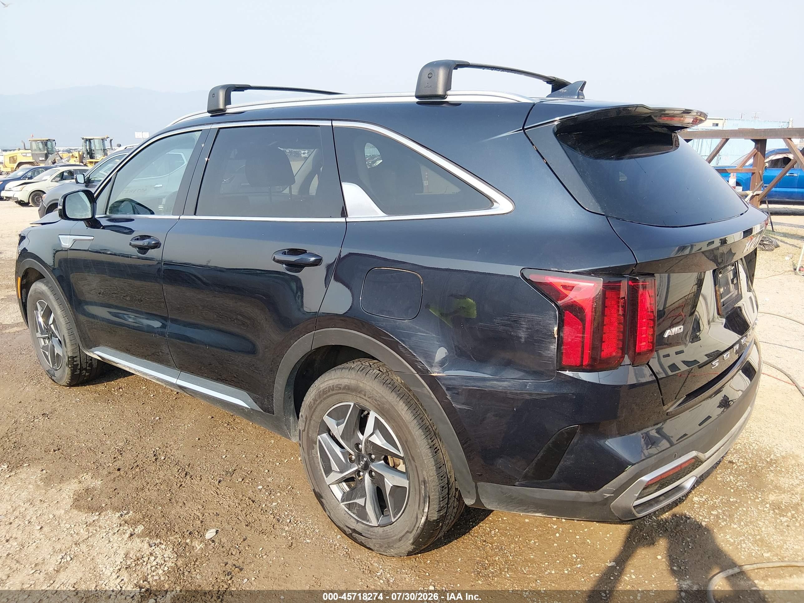 2022 Kia Sorento Hybrid S Black vin: KNDRGDLG9N5123809