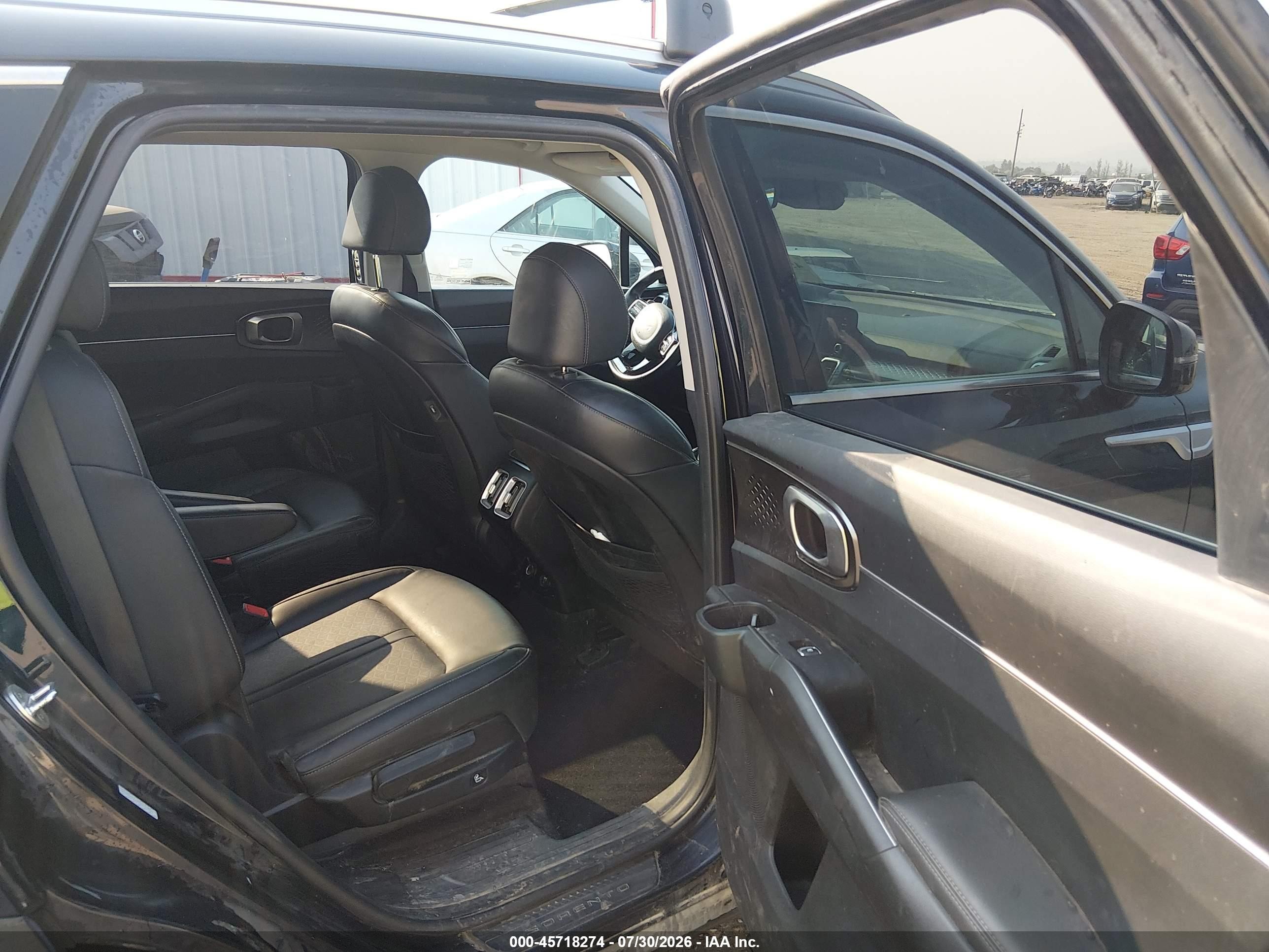 2022 Kia Sorento Hybrid S Black vin: KNDRGDLG9N5123809