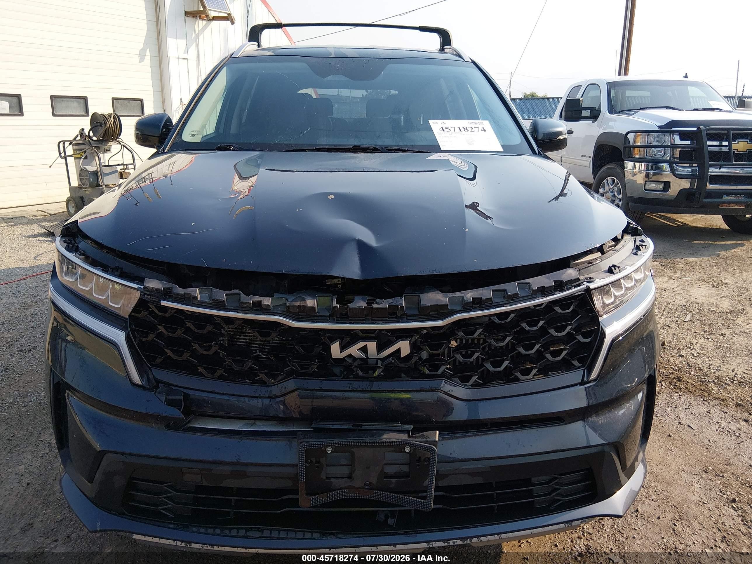 2022 Kia Sorento Hybrid S Black vin: KNDRGDLG9N5123809