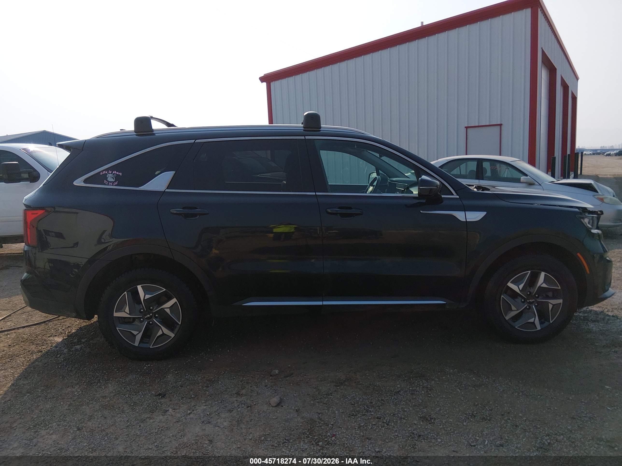 2022 Kia Sorento Hybrid S Black vin: KNDRGDLG9N5123809