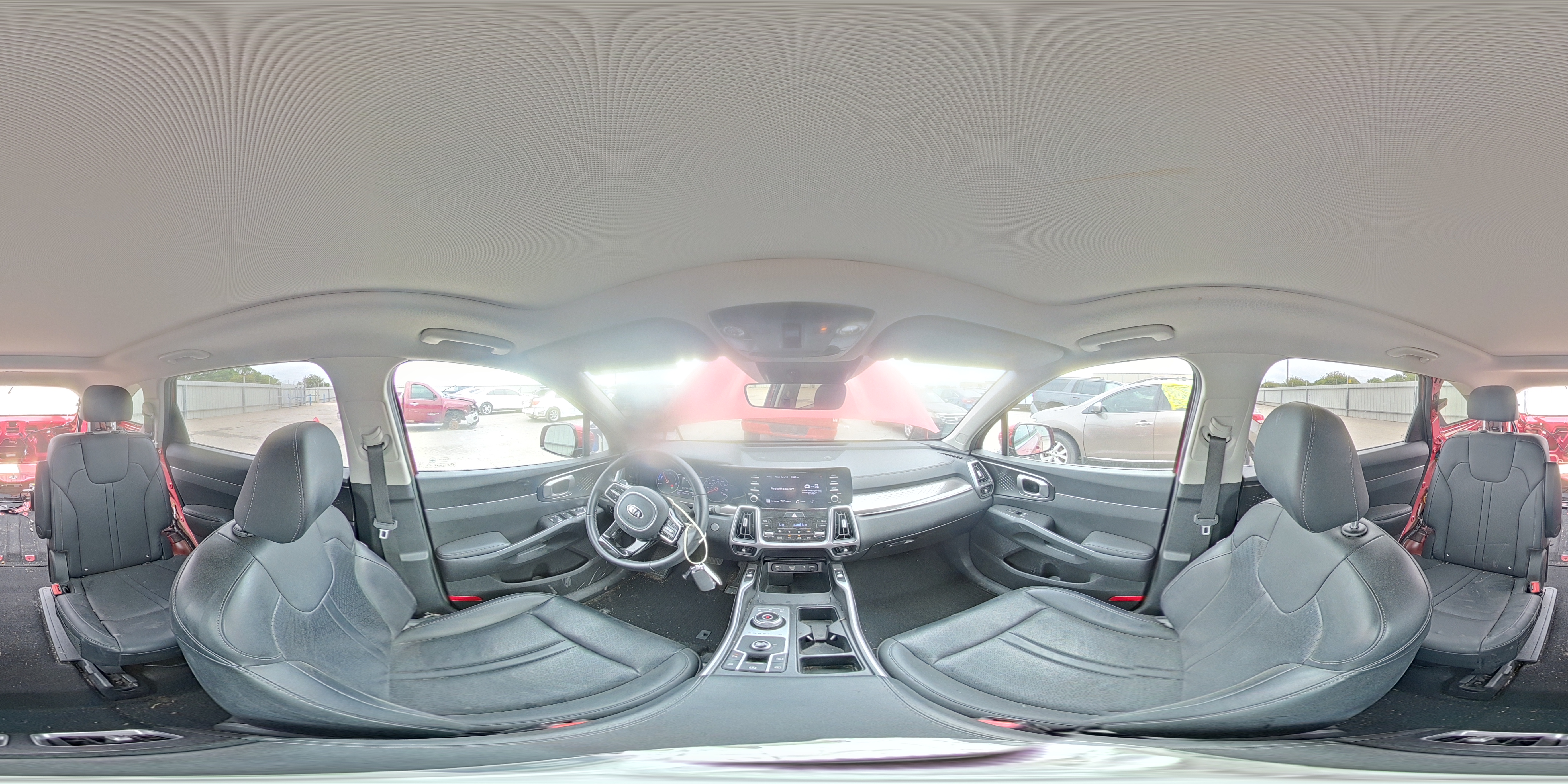 2021 Kia Sorento Ex Red vin: KNDRH4LG1M5036241