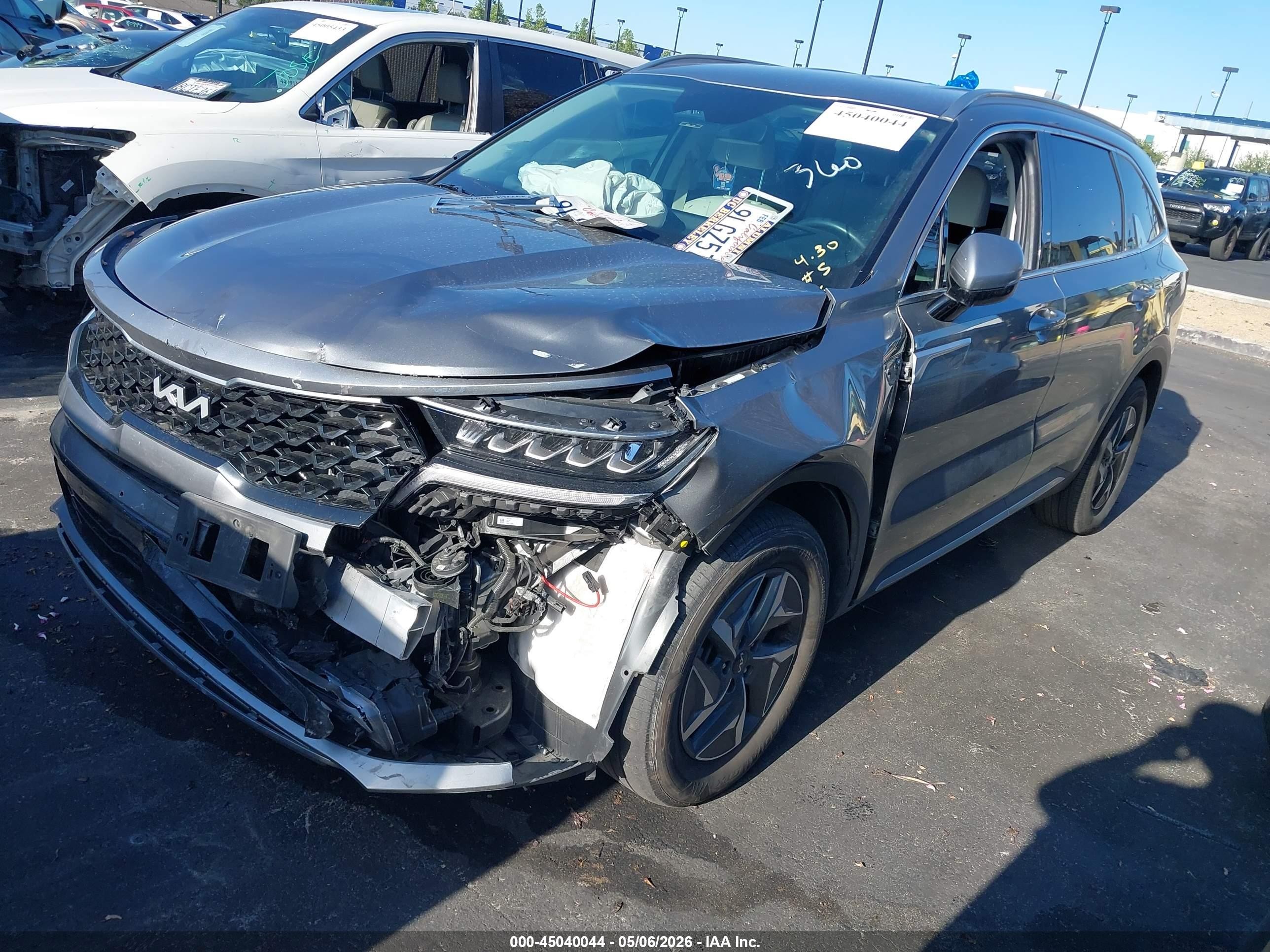 2024 Kia Sorento Hybrid Ex Silver vin: KNDRH4LG6R5259754