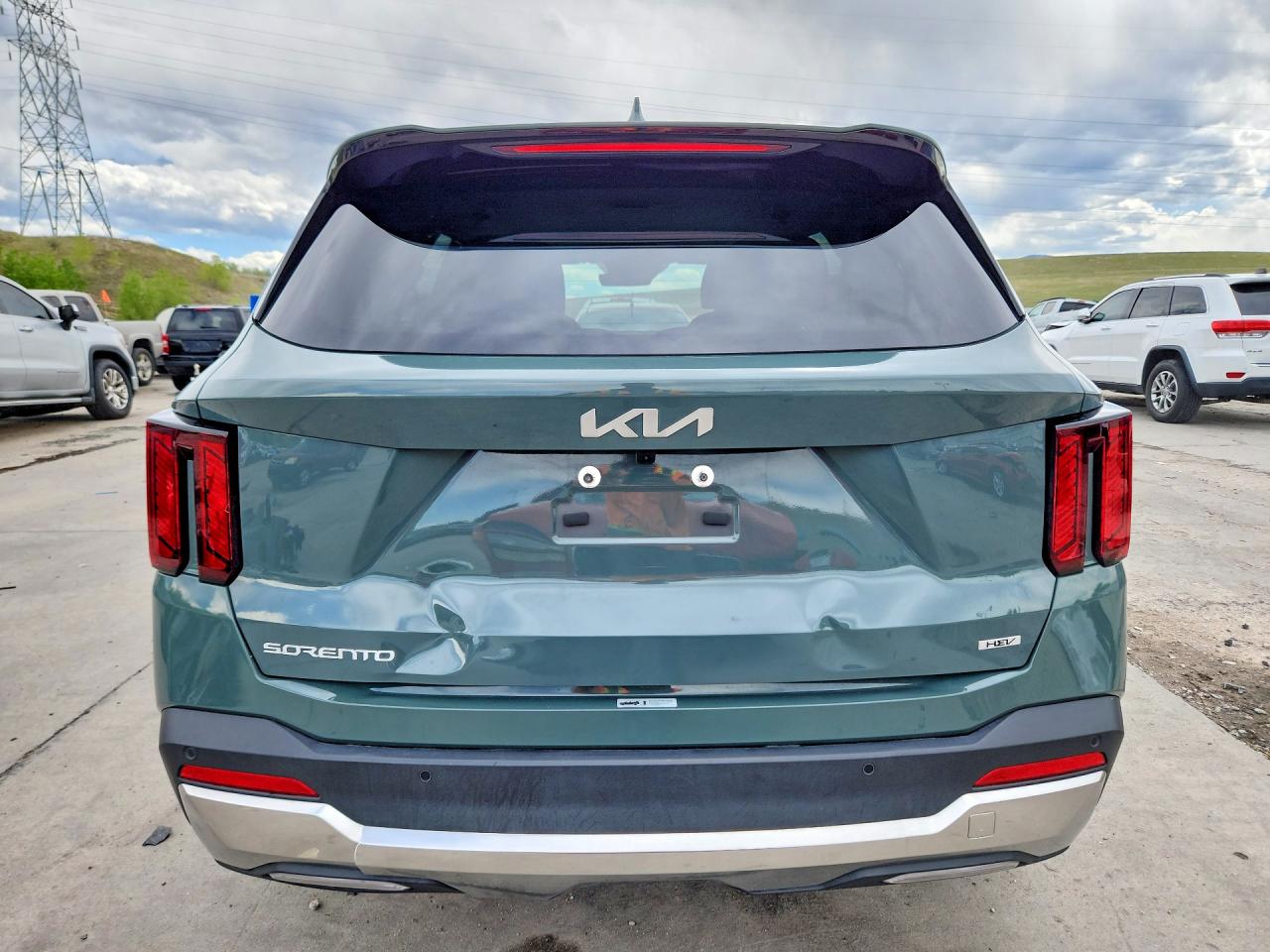 2025 Kia Sorento Ex Green vin: KNDRHDJG8S5318277