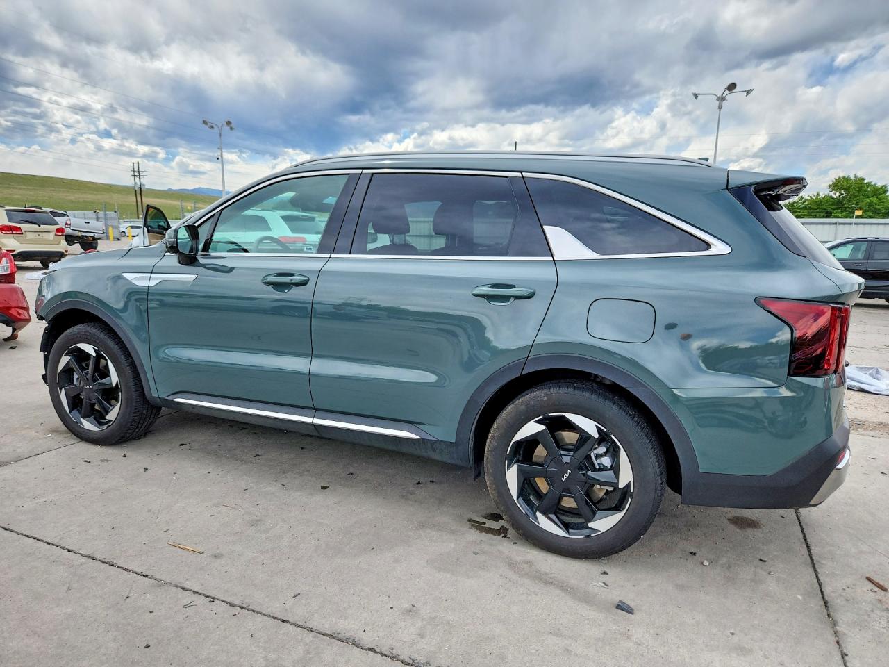 2025 Kia Sorento Ex Green vin: KNDRHDJG8S5318277