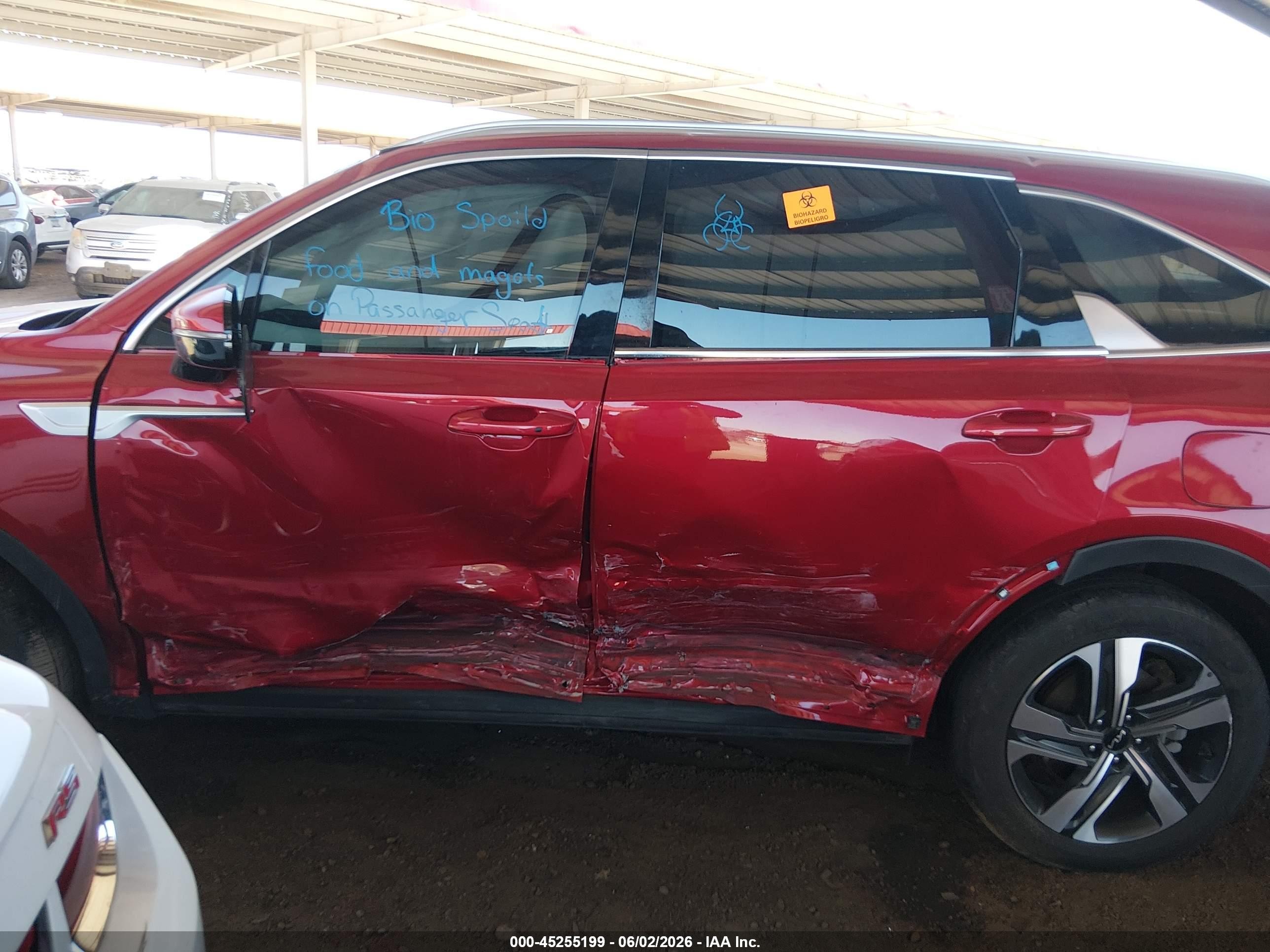 2023 Kia Sorento Hybrid Ex Red vin: KNDRHDLG0P5204262