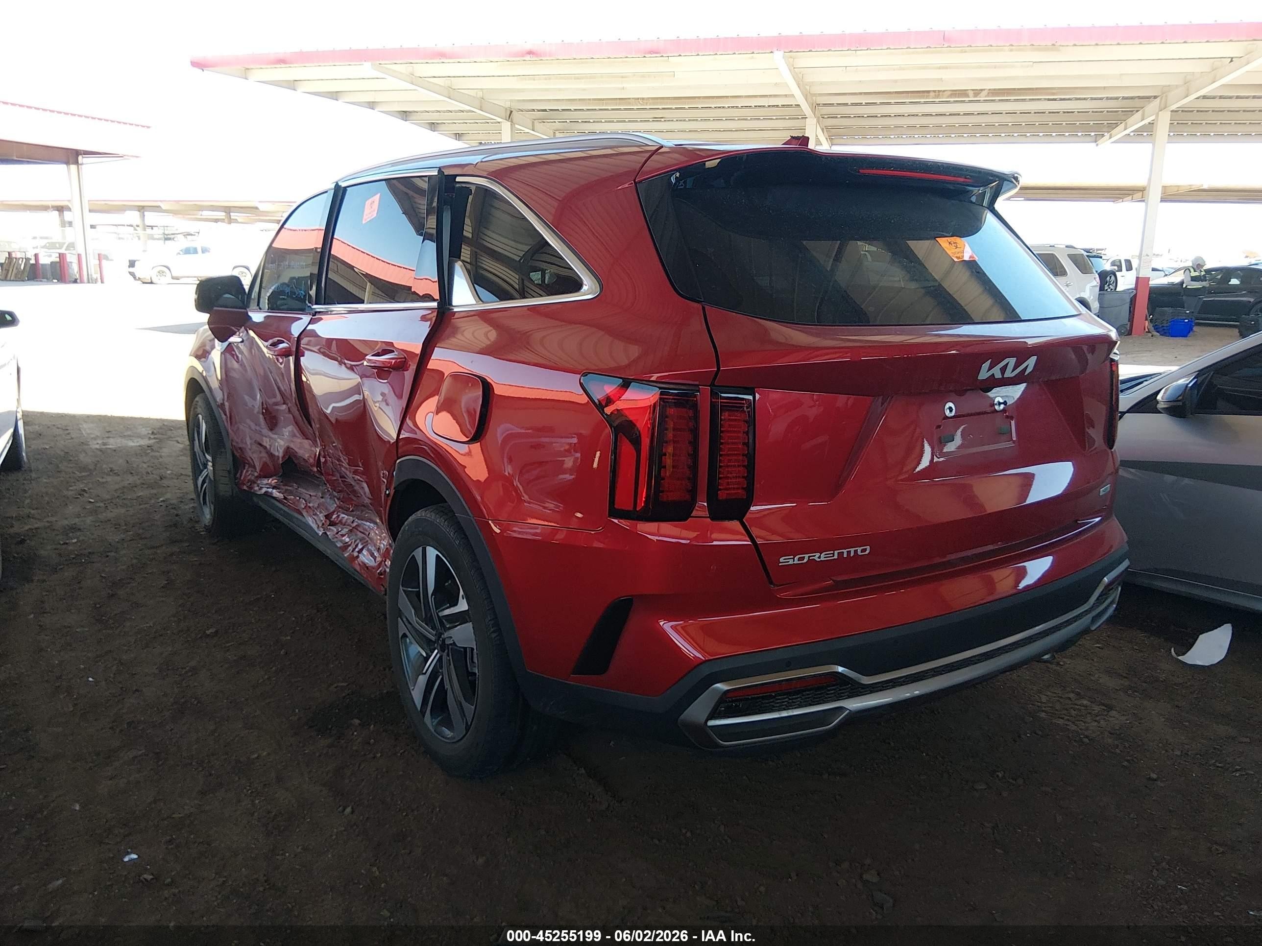 2023 Kia Sorento Hybrid Ex Red vin: KNDRHDLG0P5204262