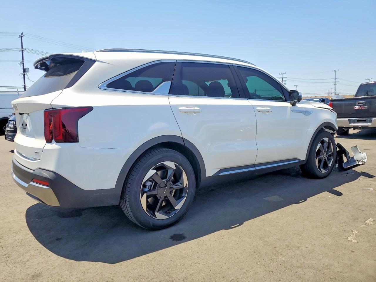 2025 Kia Sorento Sxp White vin: KNDRKDJG8S5338613