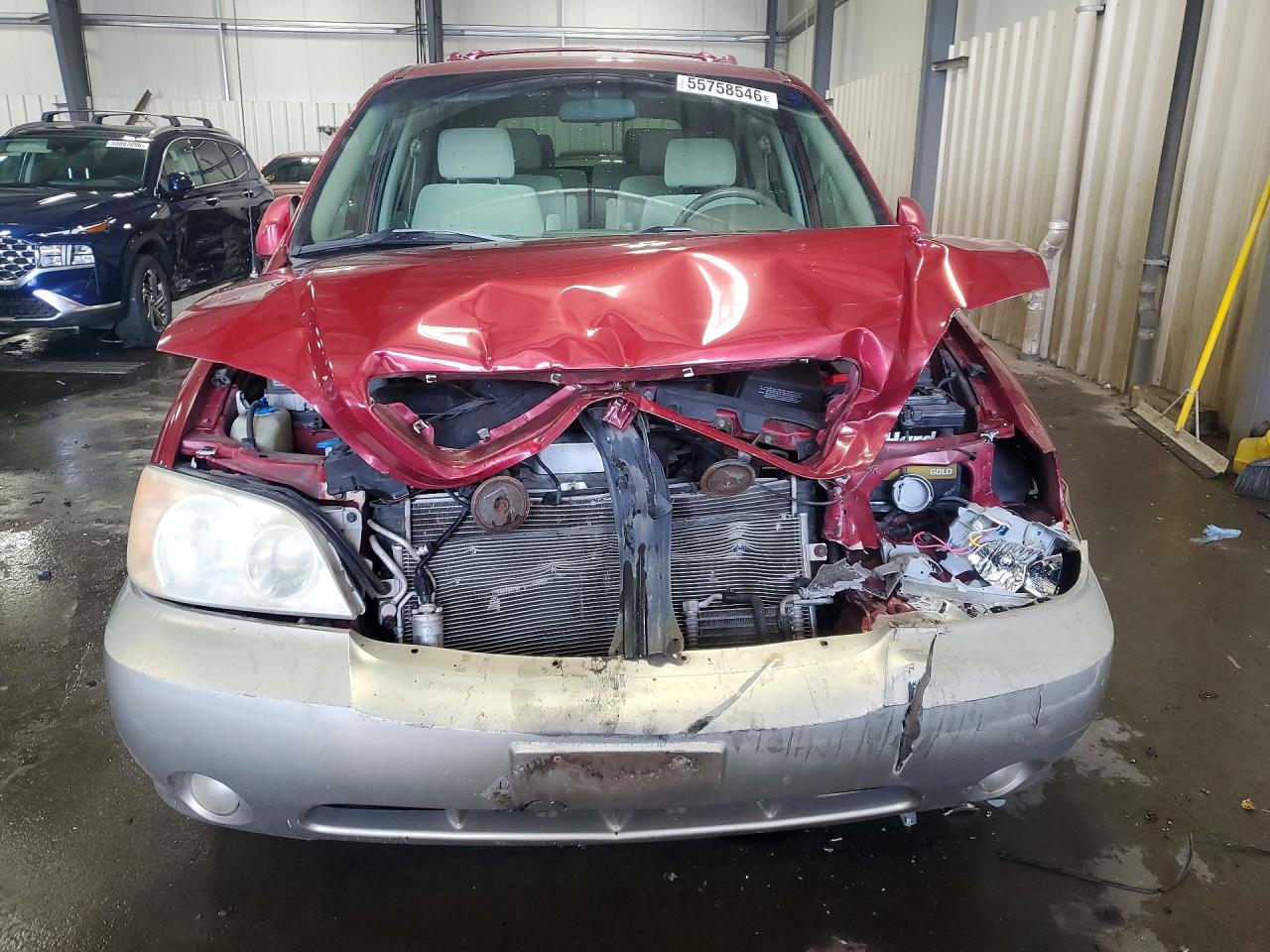 2004 Kia Sedona Lx Красный vin: KNDUP131046527952