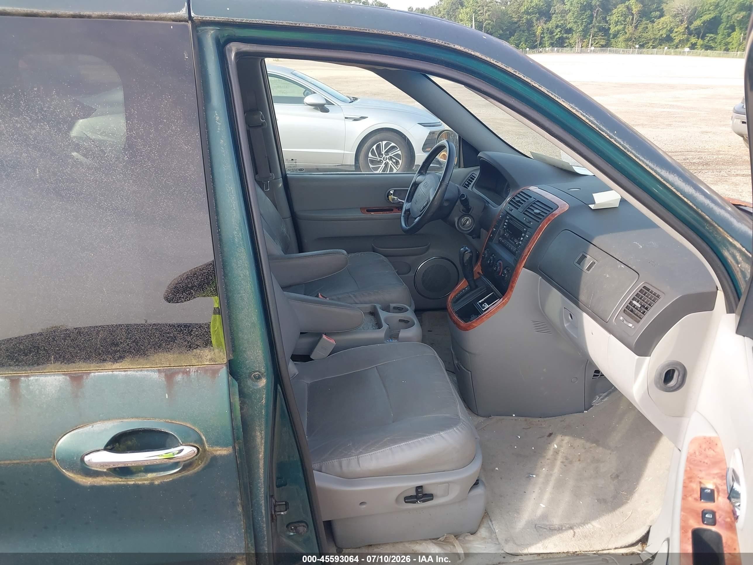 2004 Kia Sedona Ex/lx Green vin: KNDUP131446597289