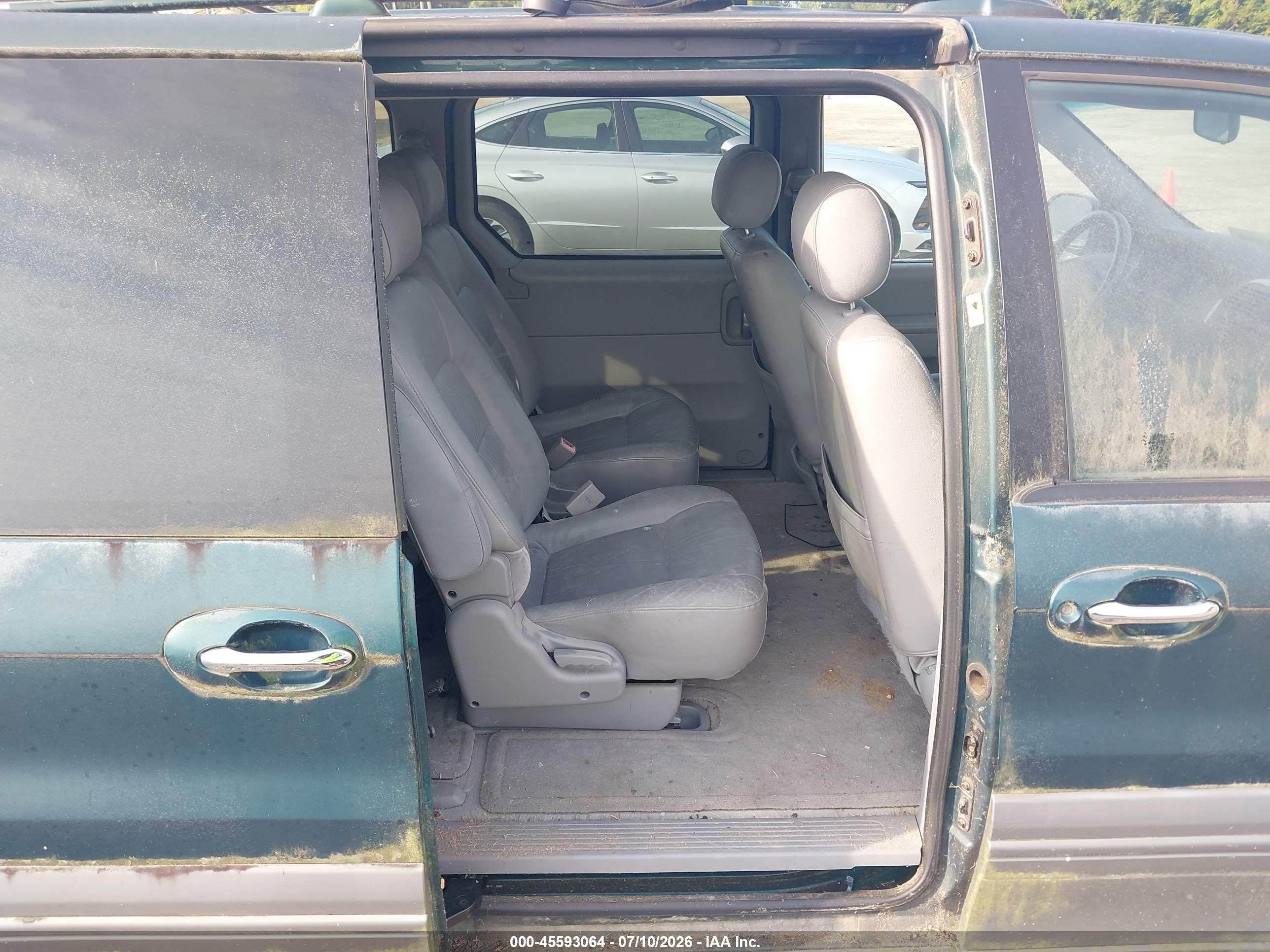 2004 Kia Sedona Ex/lx Green vin: KNDUP131446597289