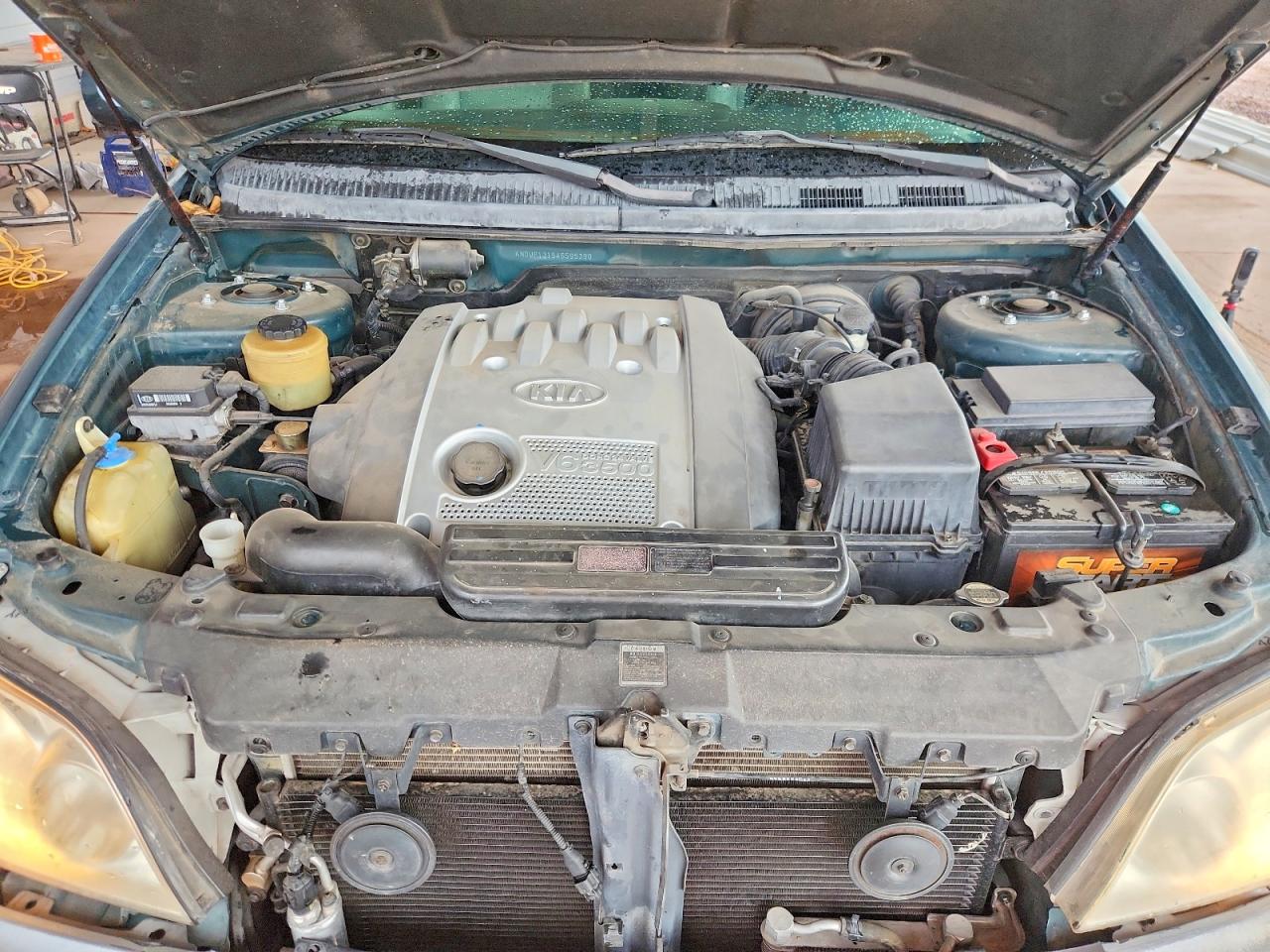 2004 Kia Sedona Lx Green vin: KNDUP131546595390