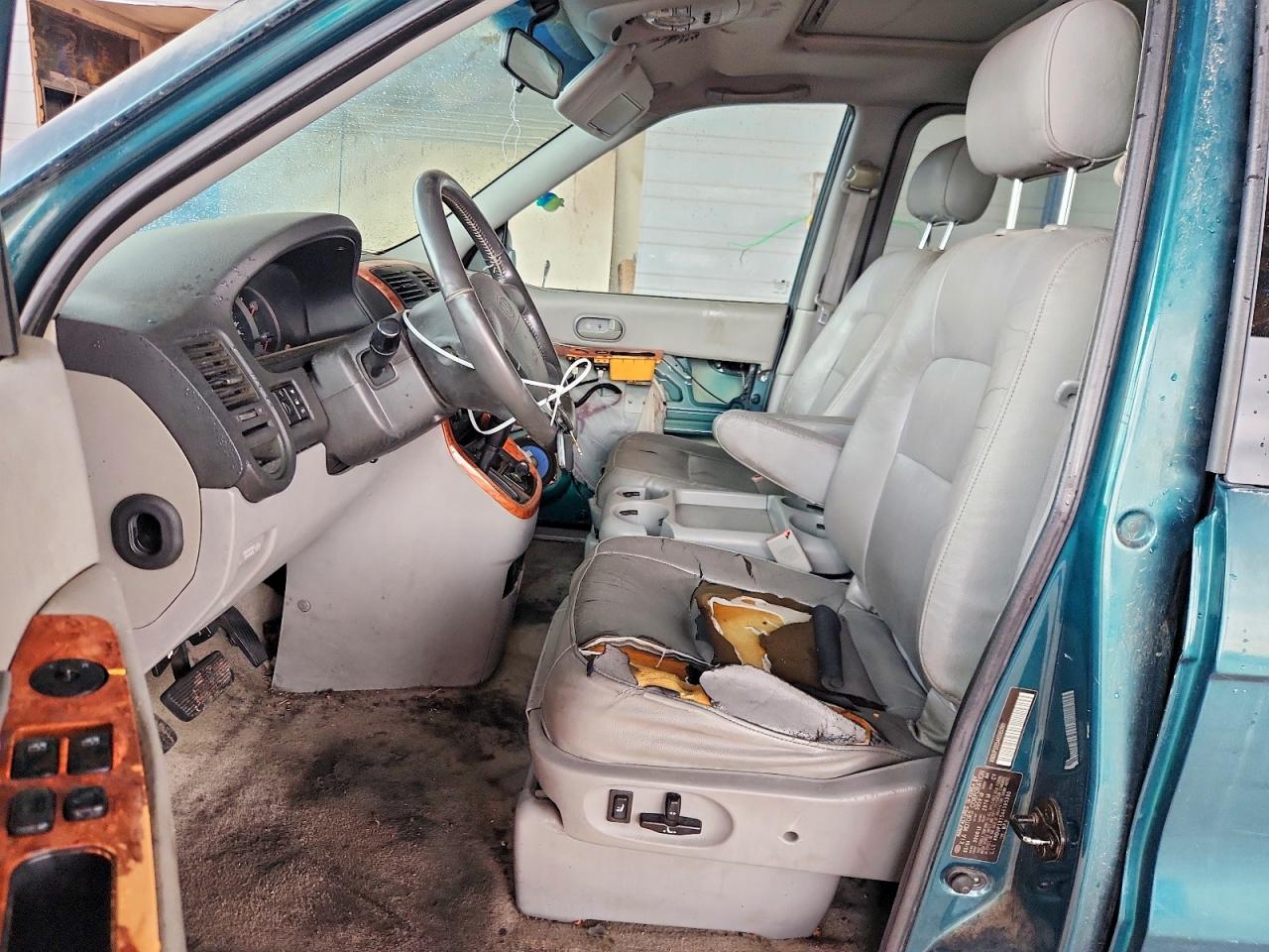 2004 Kia Sedona Lx Green vin: KNDUP131546595390