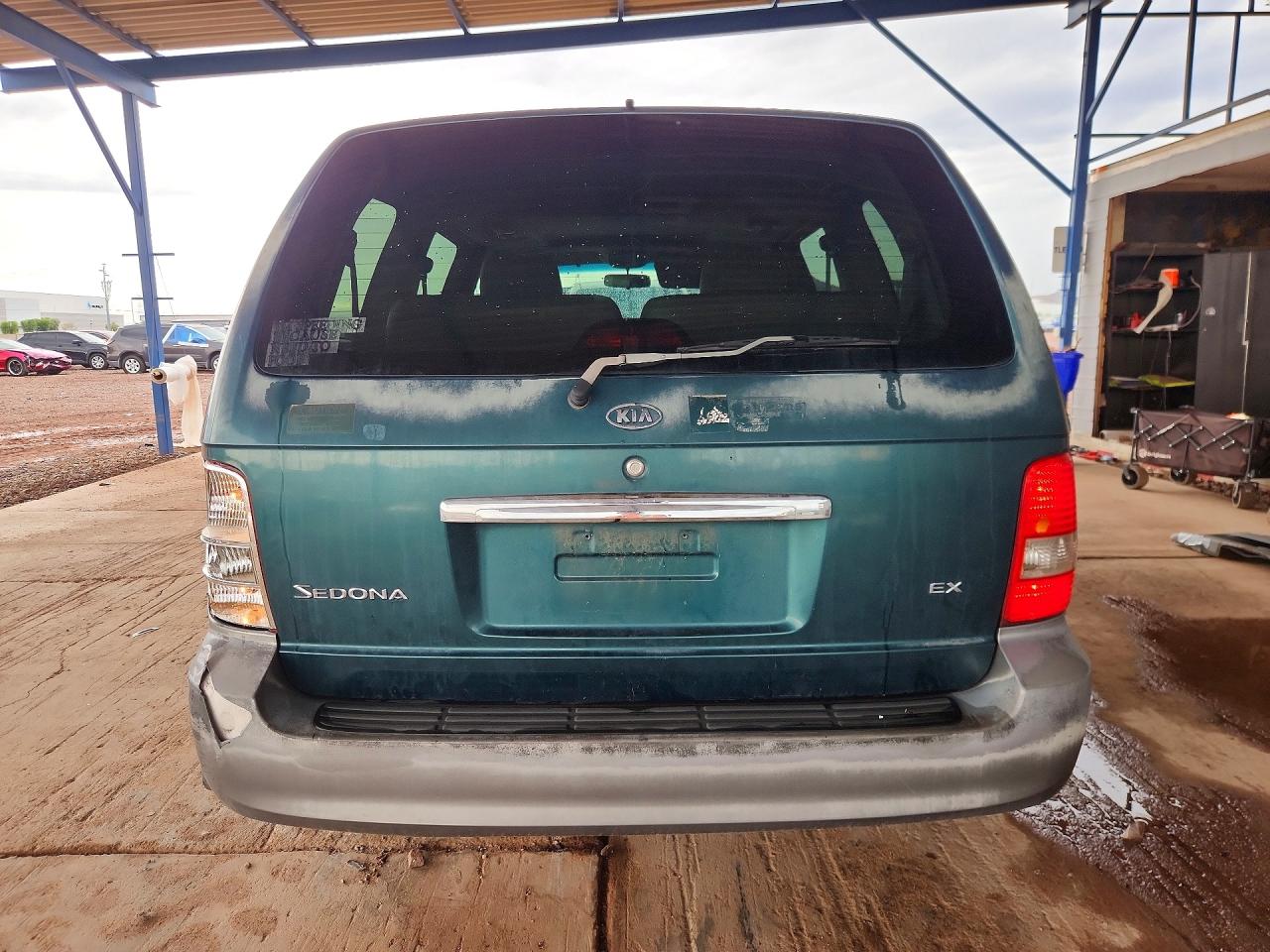 2004 Kia Sedona Lx Green vin: KNDUP131546595390