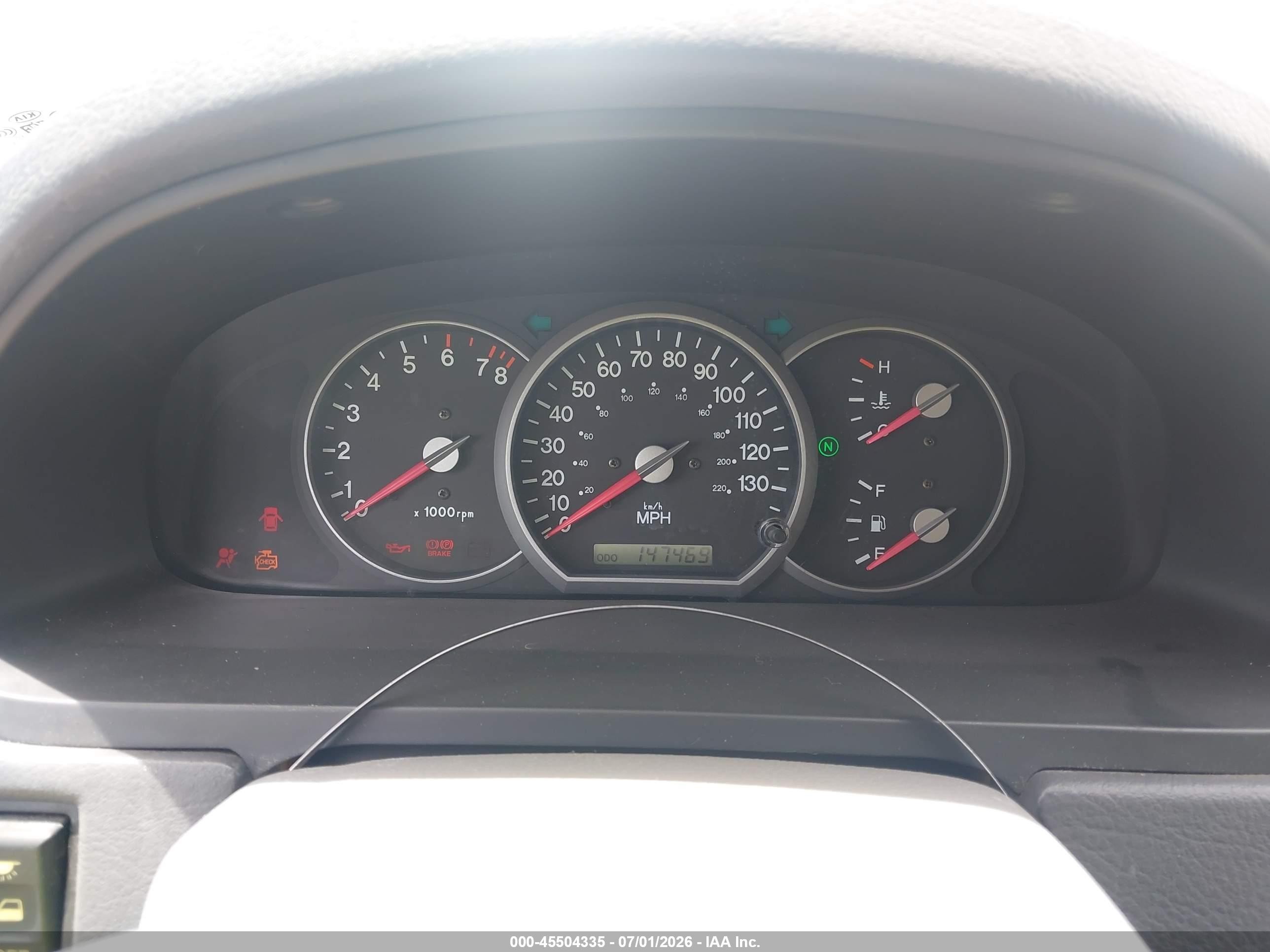 2003 Kia Sedona Ex/lx Blue vin: KNDUP131X36433835