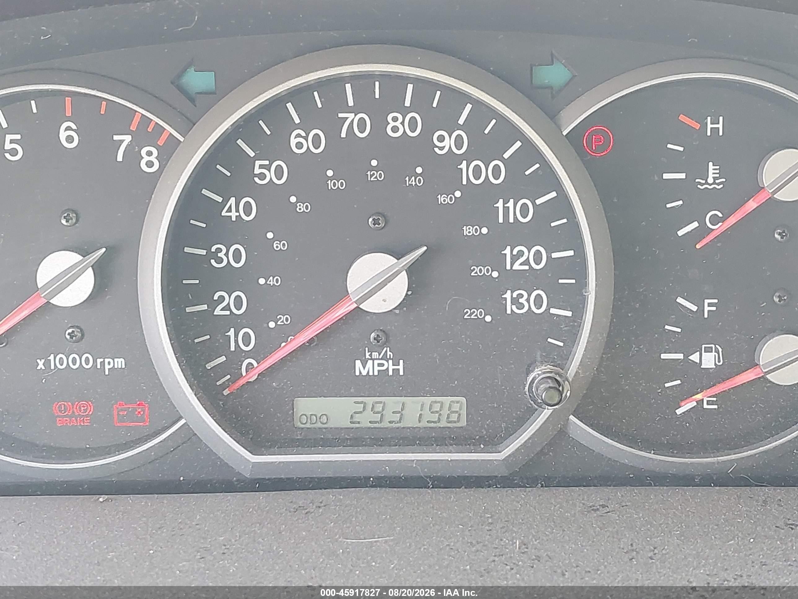 2004 Kia Sedona Ex/lx Gold vin: KNDUP131X46537789