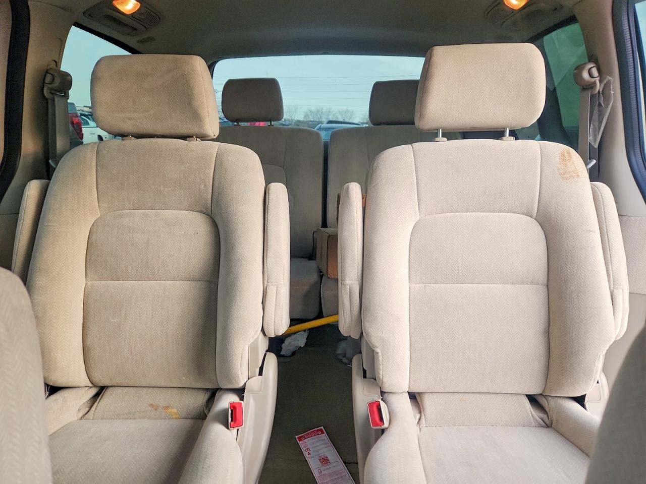 2005 Kia Sedona Lx White vin: KNDUP132156705085