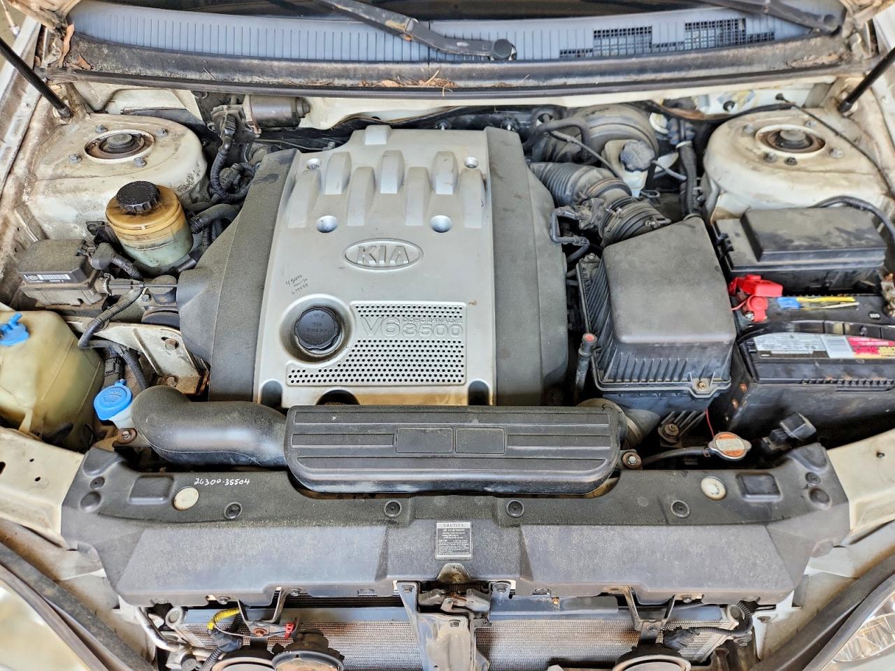 2005 Kia Sedona Lx Белый vin: KNDUP132356746091