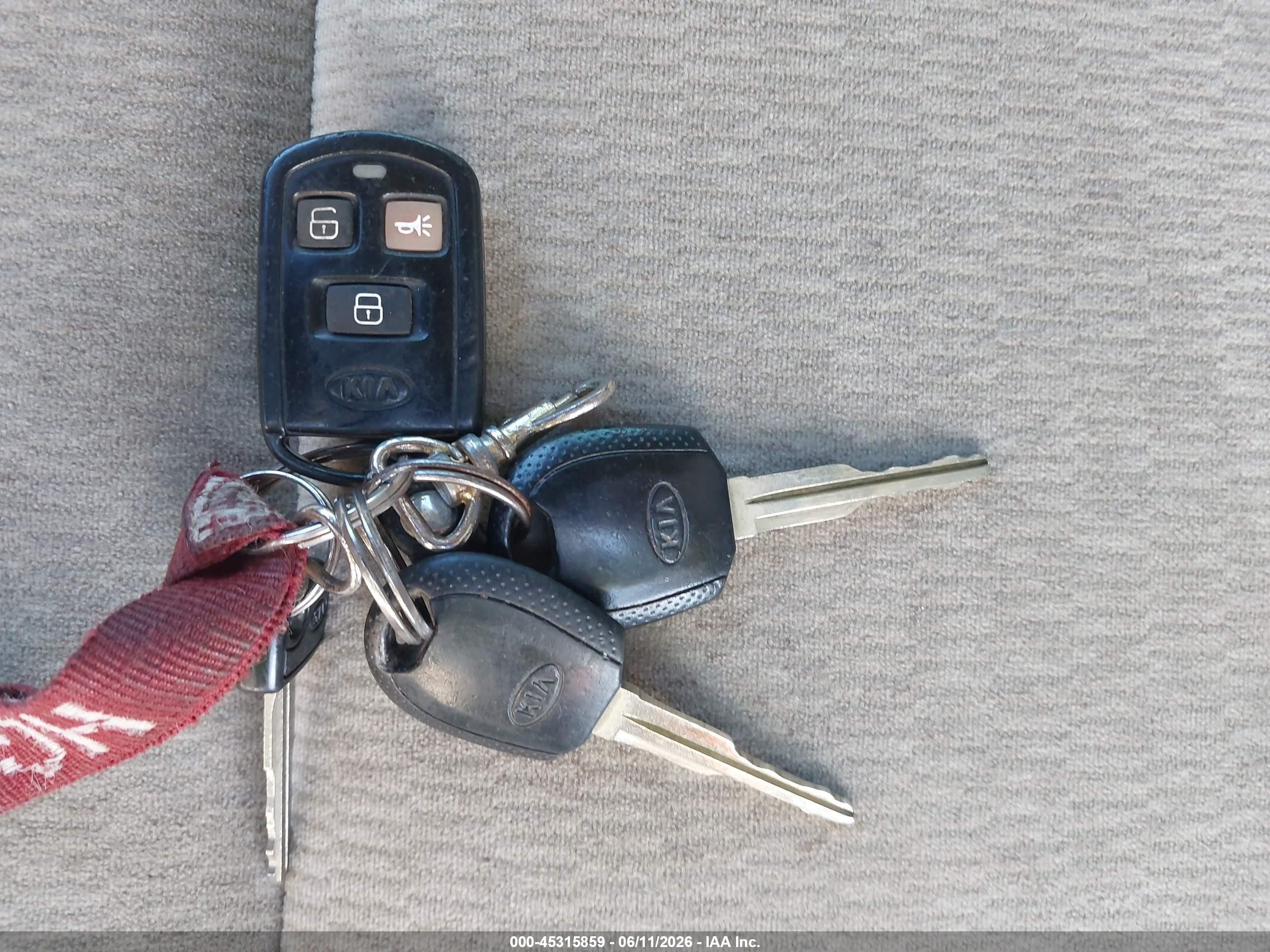 2005 Kia Sedona Ex/lx Brown vin: KNDUP132456721281