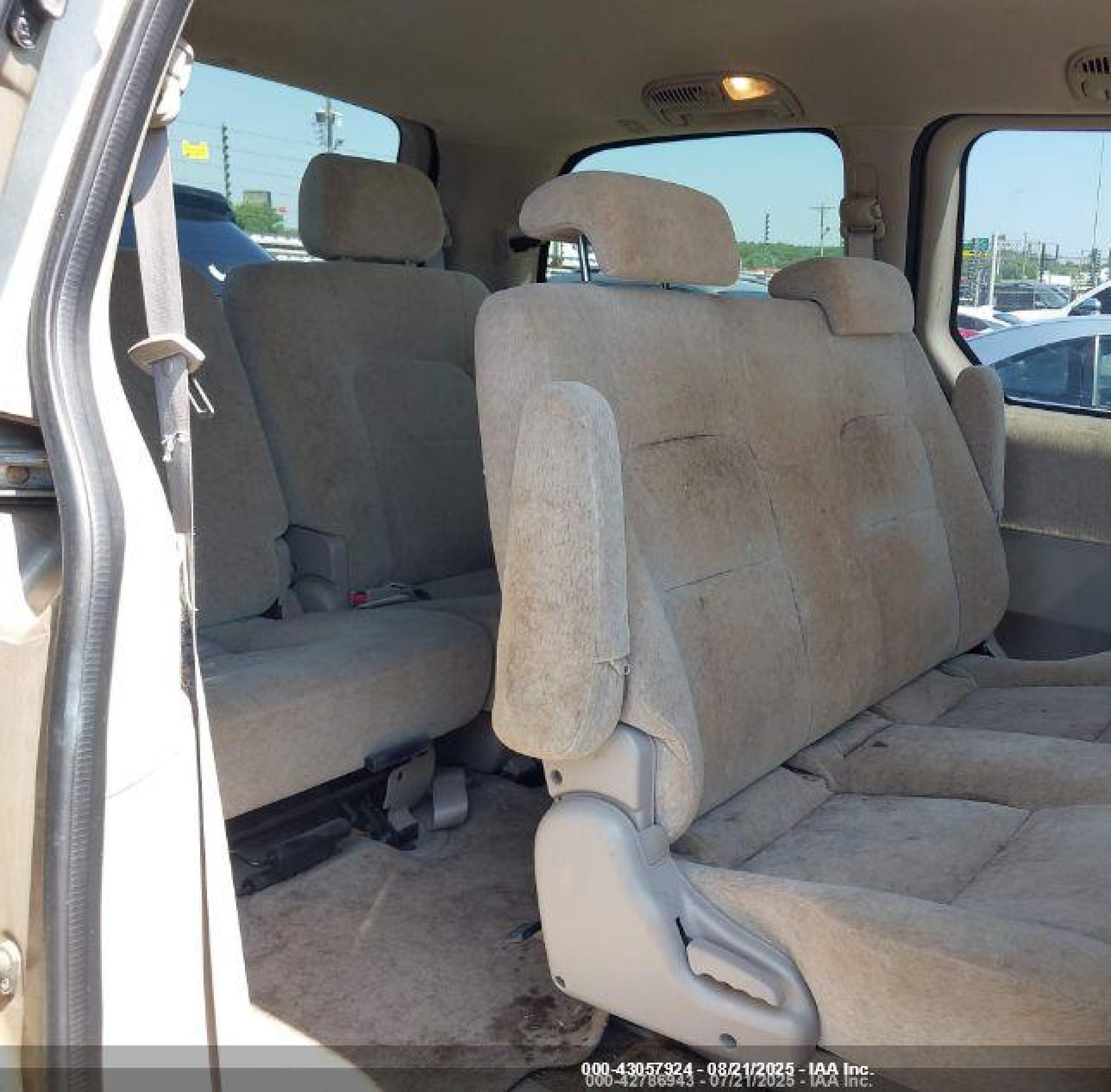 2005 Kia Sedona Ex/lx Beige vin: KNDUP132756707892