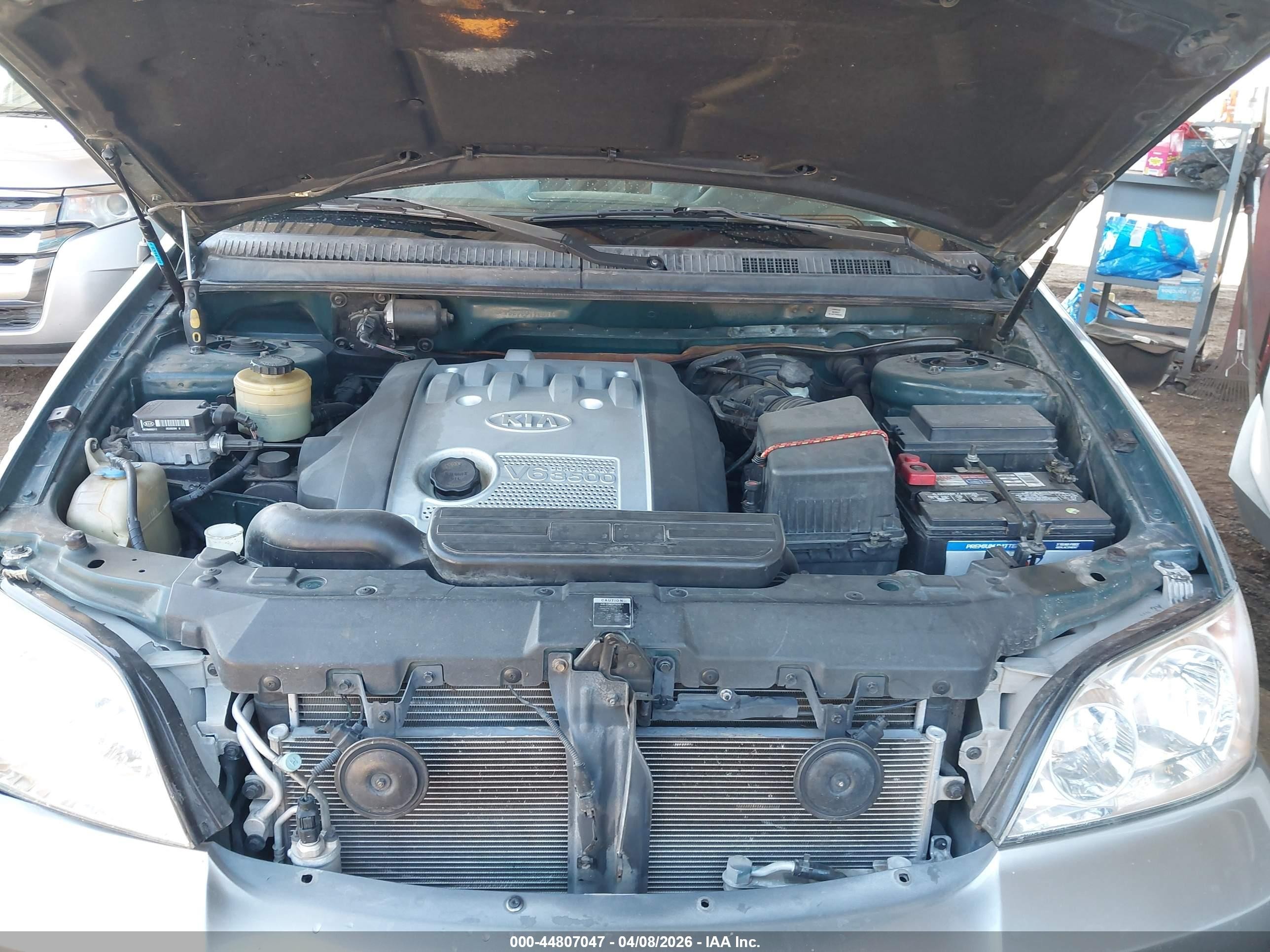 2005 Kia Sedona Ex/lx Зеленый vin: KNDUP132956712074