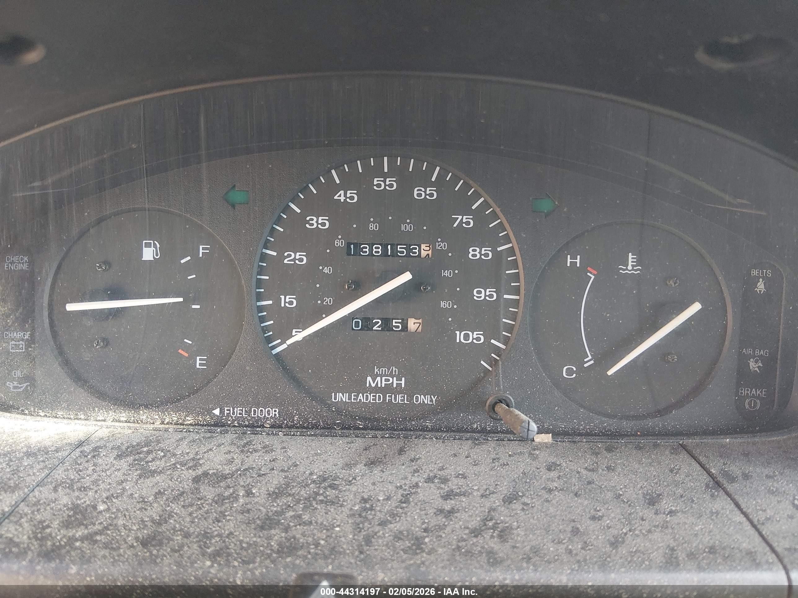 1997 Ford Aspire   Зеленый vin: KNJLT05H2V6200494