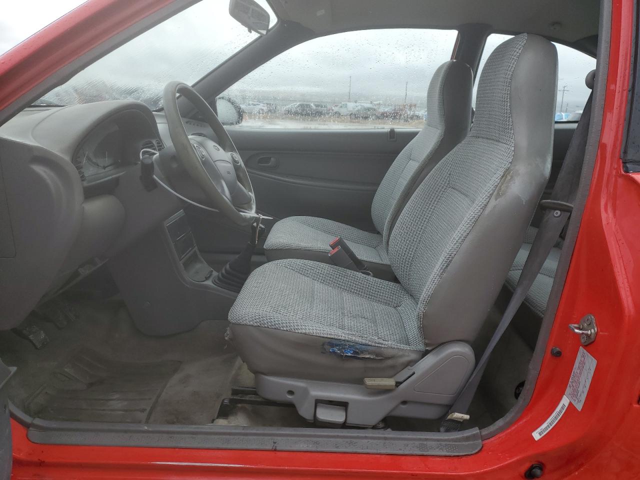 1997 Ford Aspire  Красный vin: KNJLT05H8V6219549
