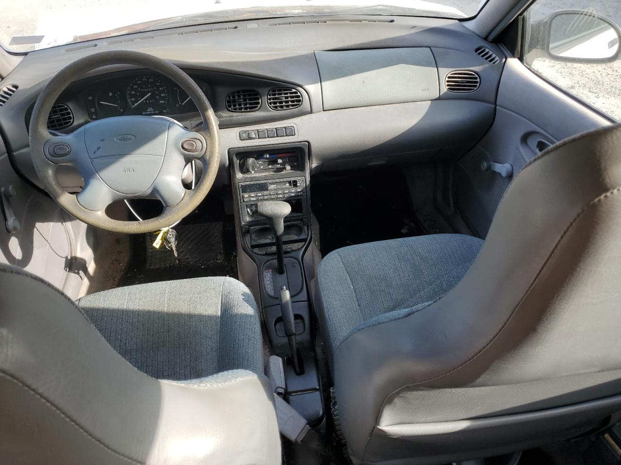 1994 Ford Aspire  White vin: KNJLT06H0R6135293