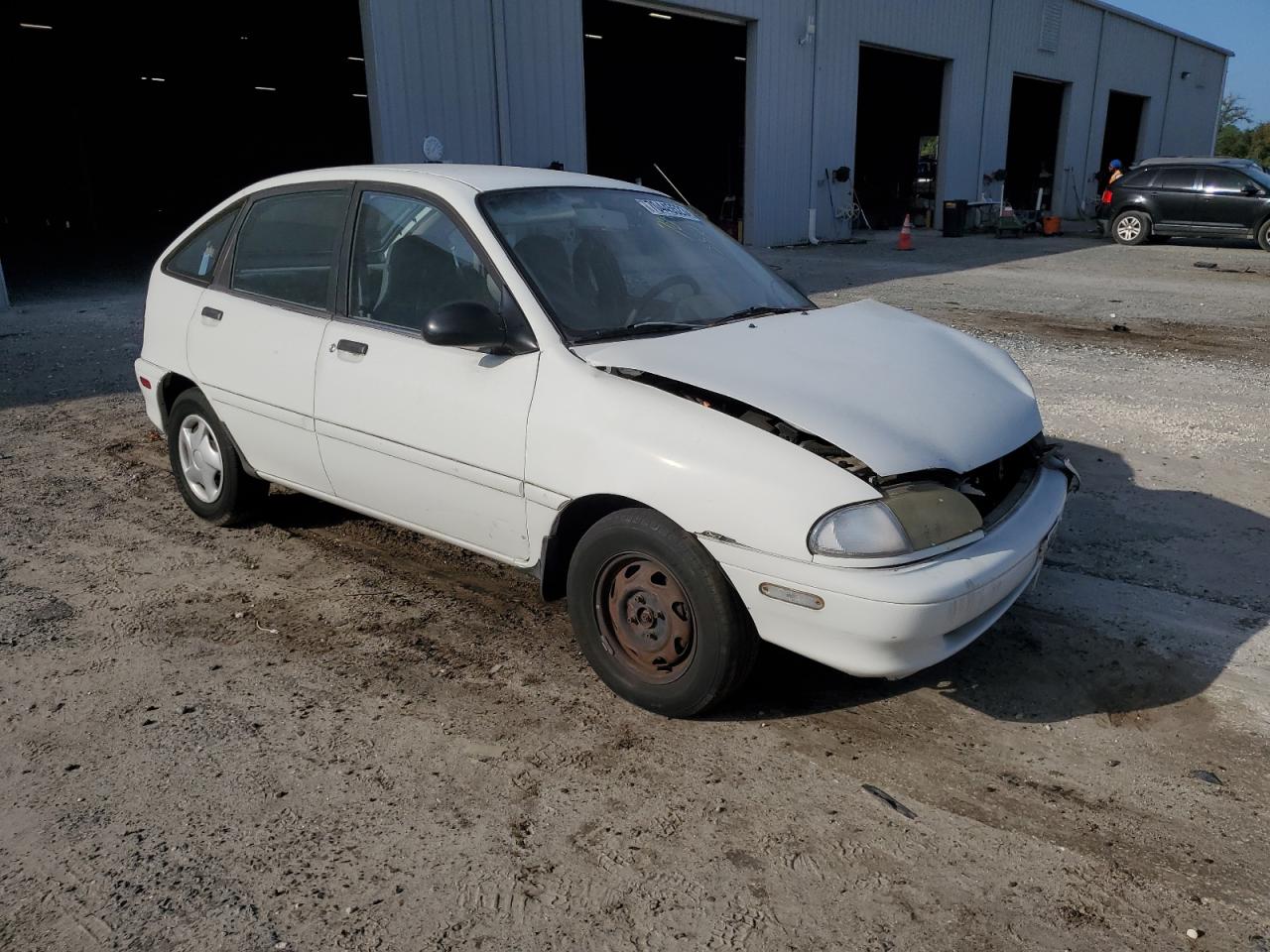 1994 Ford Aspire  White vin: KNJLT06H0R6135293