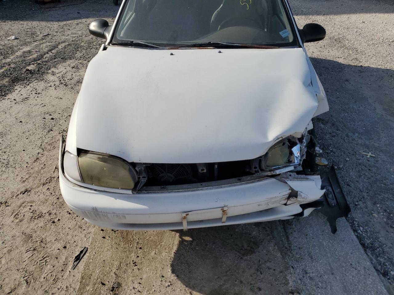1994 Ford Aspire  White vin: KNJLT06H0R6135293