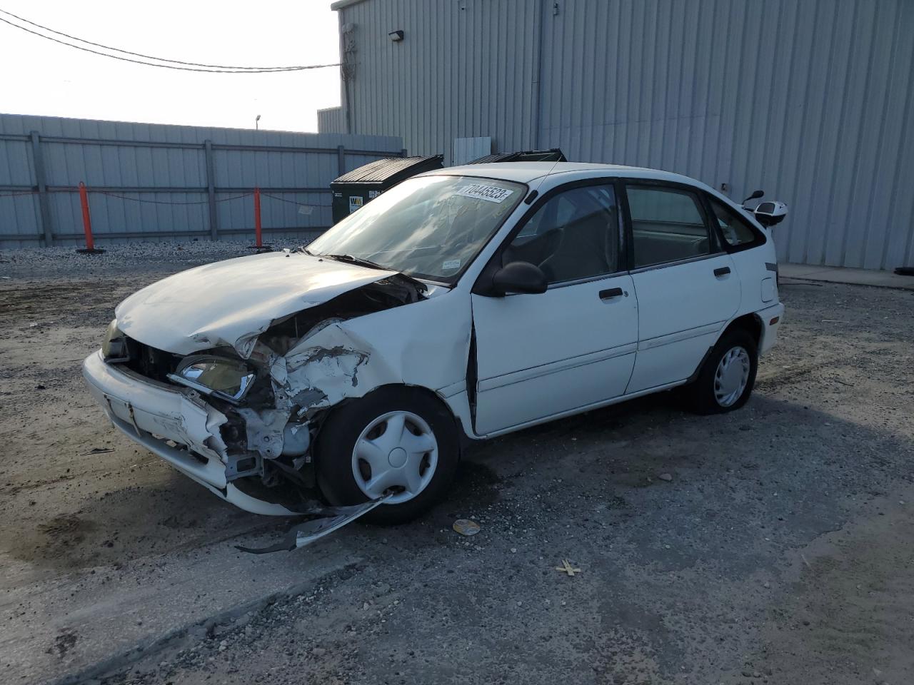 1994 Ford Aspire  White vin: KNJLT06H0R6135293