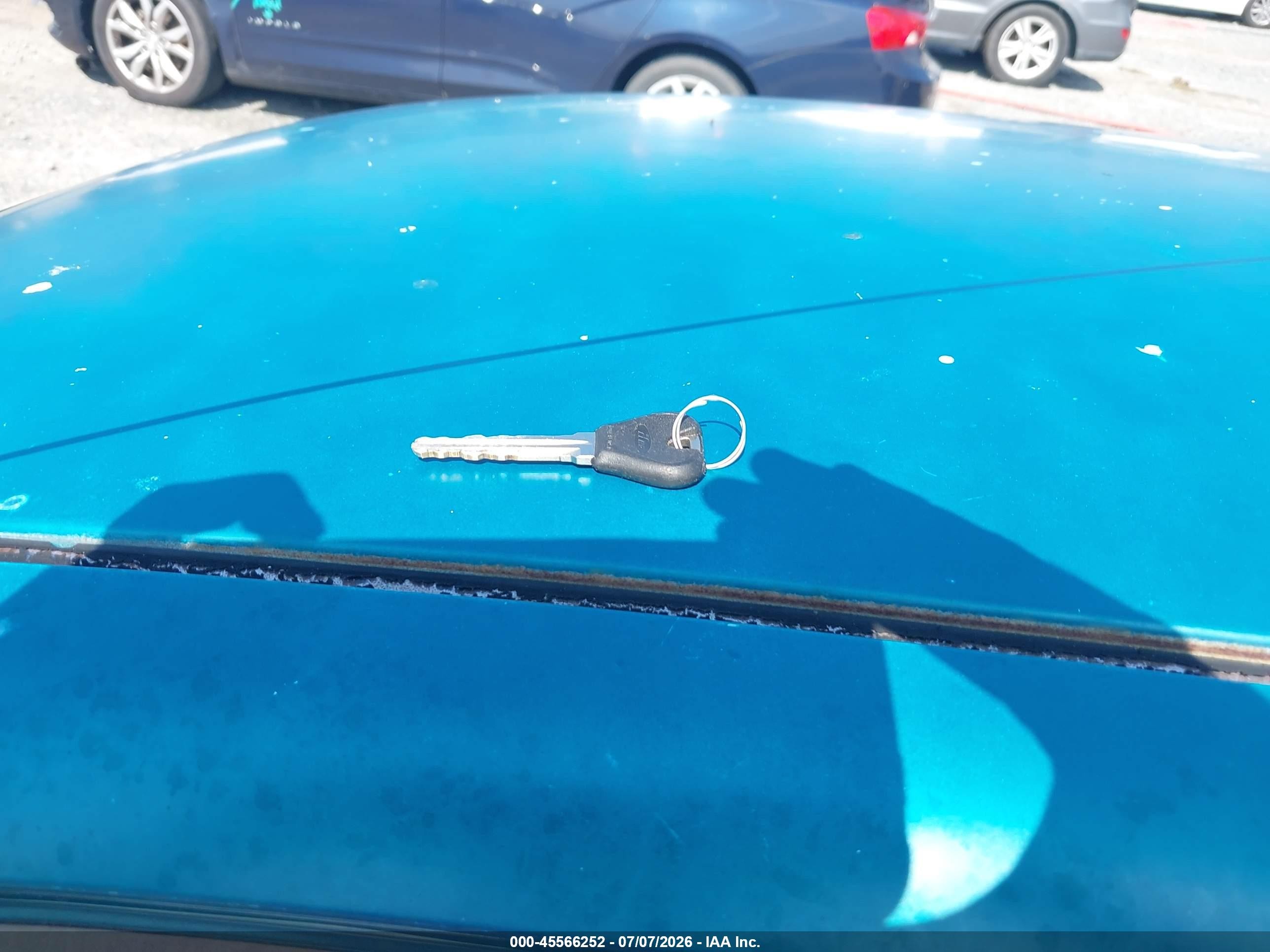 1994 Ford Aspire   Blue vin: KNJLT06H5R6128310