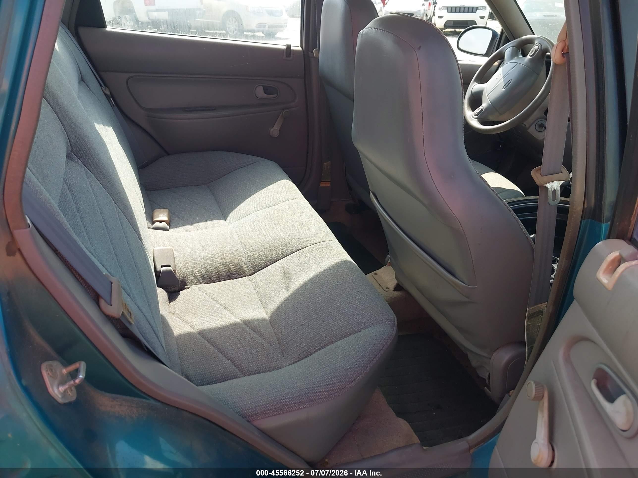 1994 Ford Aspire   Blue vin: KNJLT06H5R6128310
