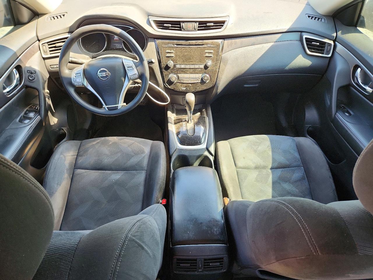 2015 Nissan Rogue S Blue vin: KNMAT2MT0FP515656