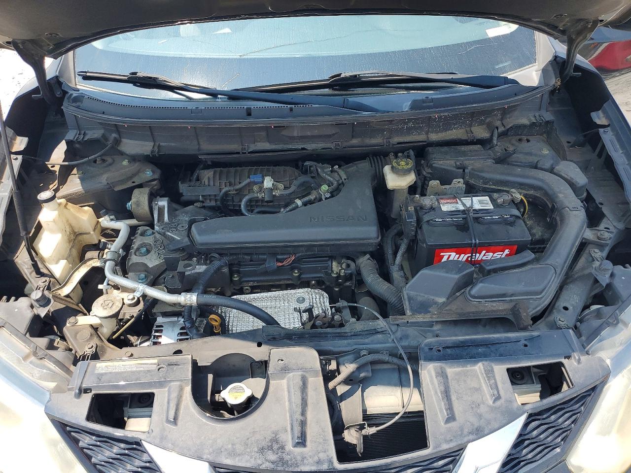 2015 Nissan Rogue Sv Black vin: KNMAT2MT0FP516743
